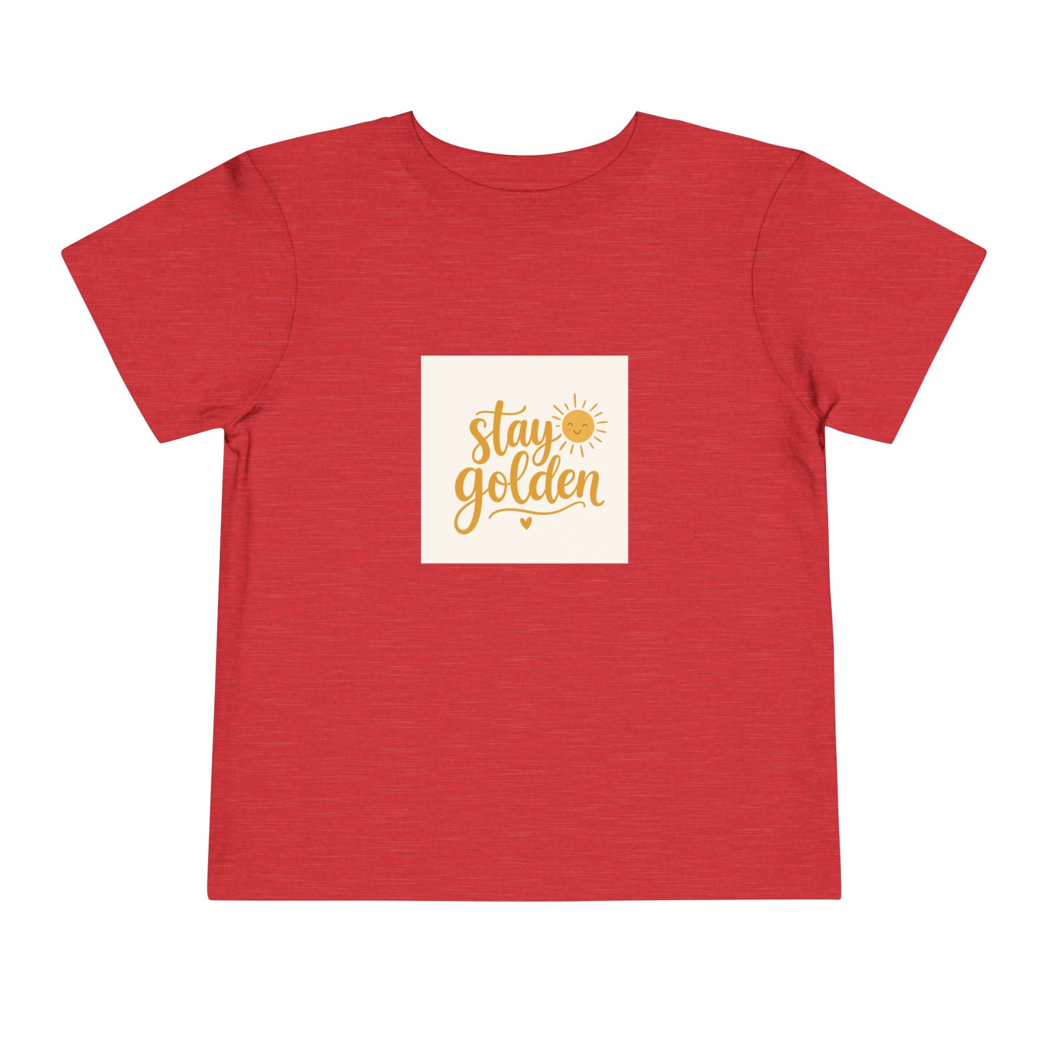 Stay Golden Toddler T-Shirt - Nureli Kids