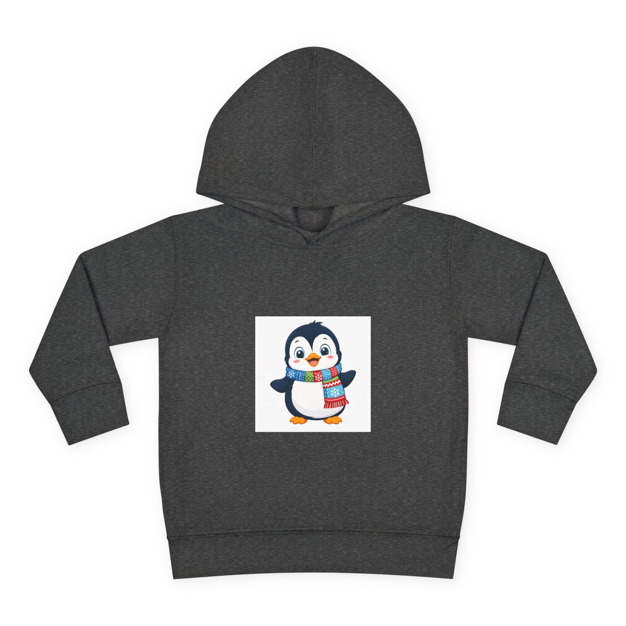 Waddle Penguin soft toddler hoodie from the Nureli collection, view 8