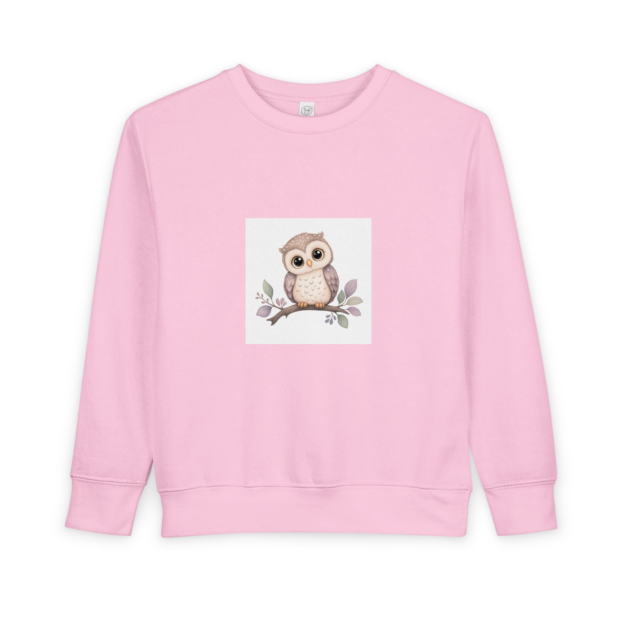 Wise Little Owl soft toddler tee from the Nureli collection, view 7