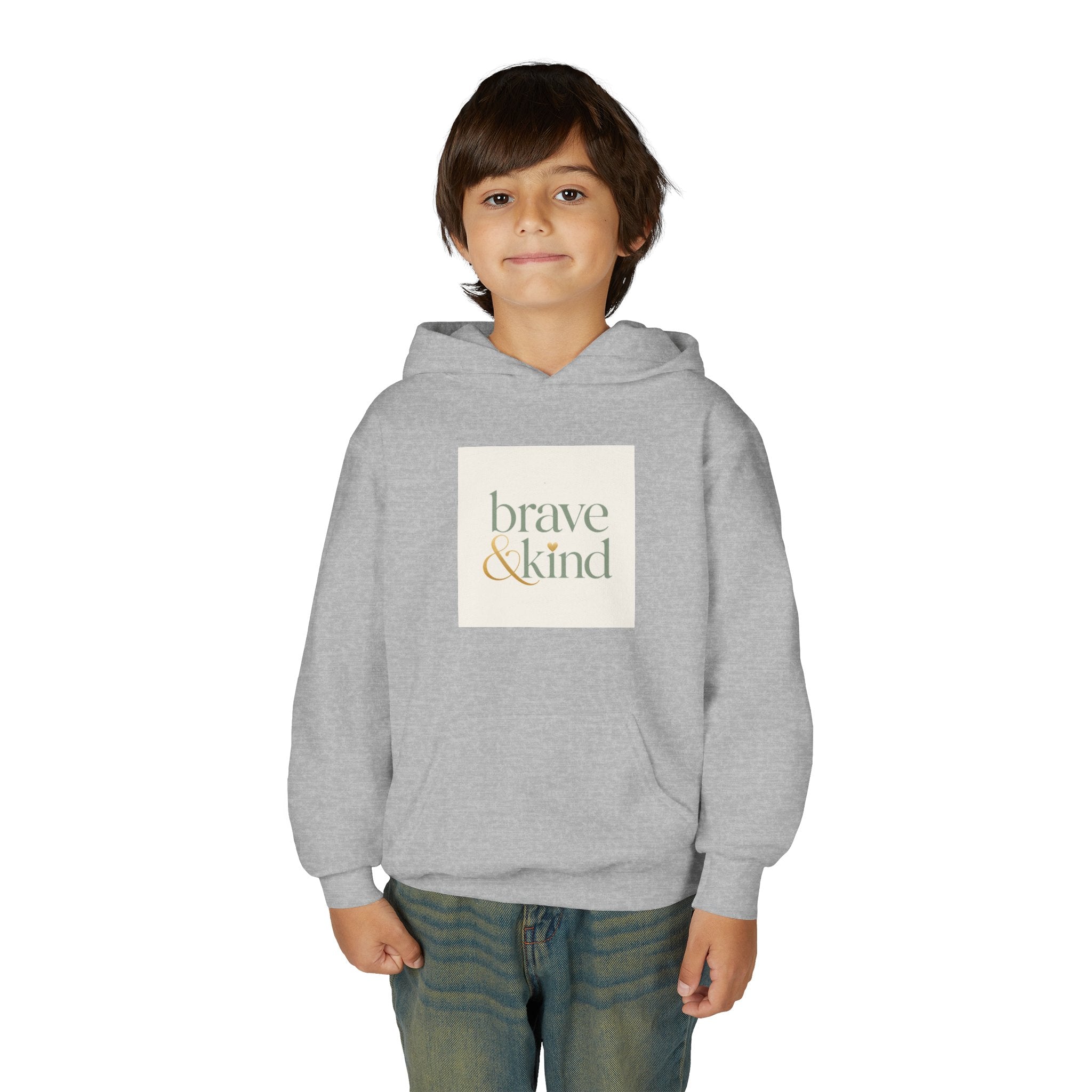 Brave And Kind Kids Hoodie - Nureli Kids