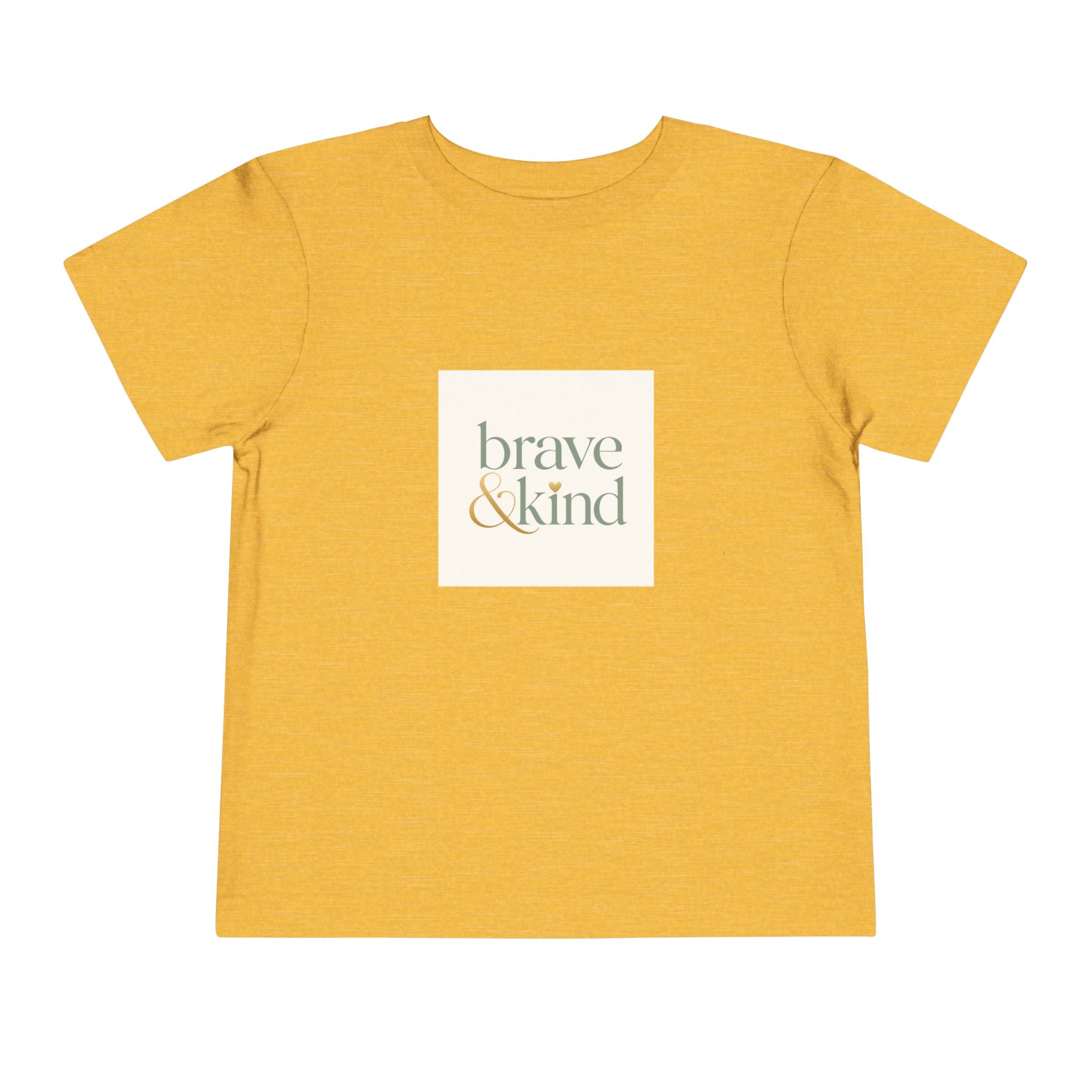 Brave And Kind soft toddler tee from the Nureli collection, view 8