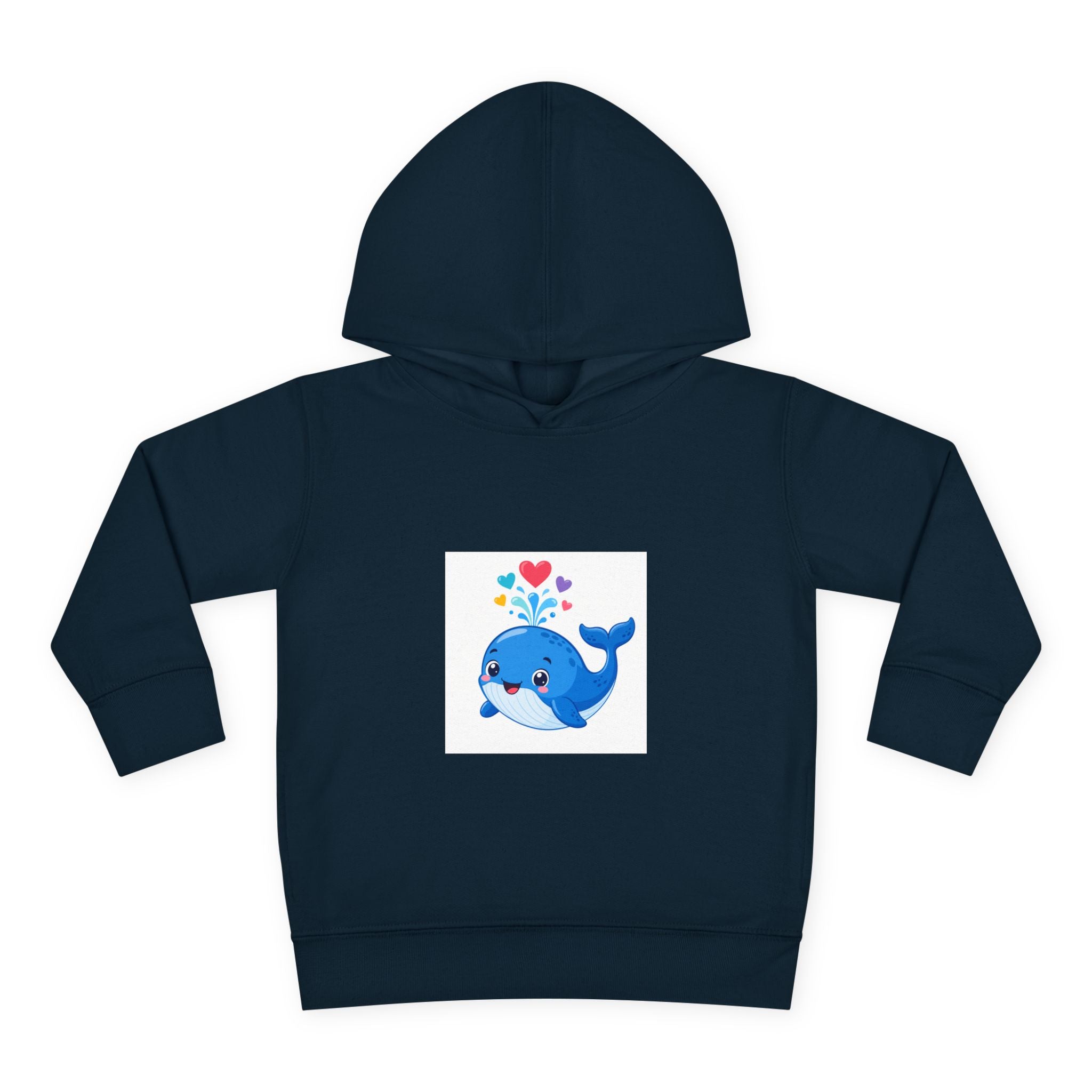 Happy Whale Toddler Hoodie — Nureli Kids