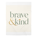 Brave And Kind baby swaddle blanket for newborns by Nureli Kids