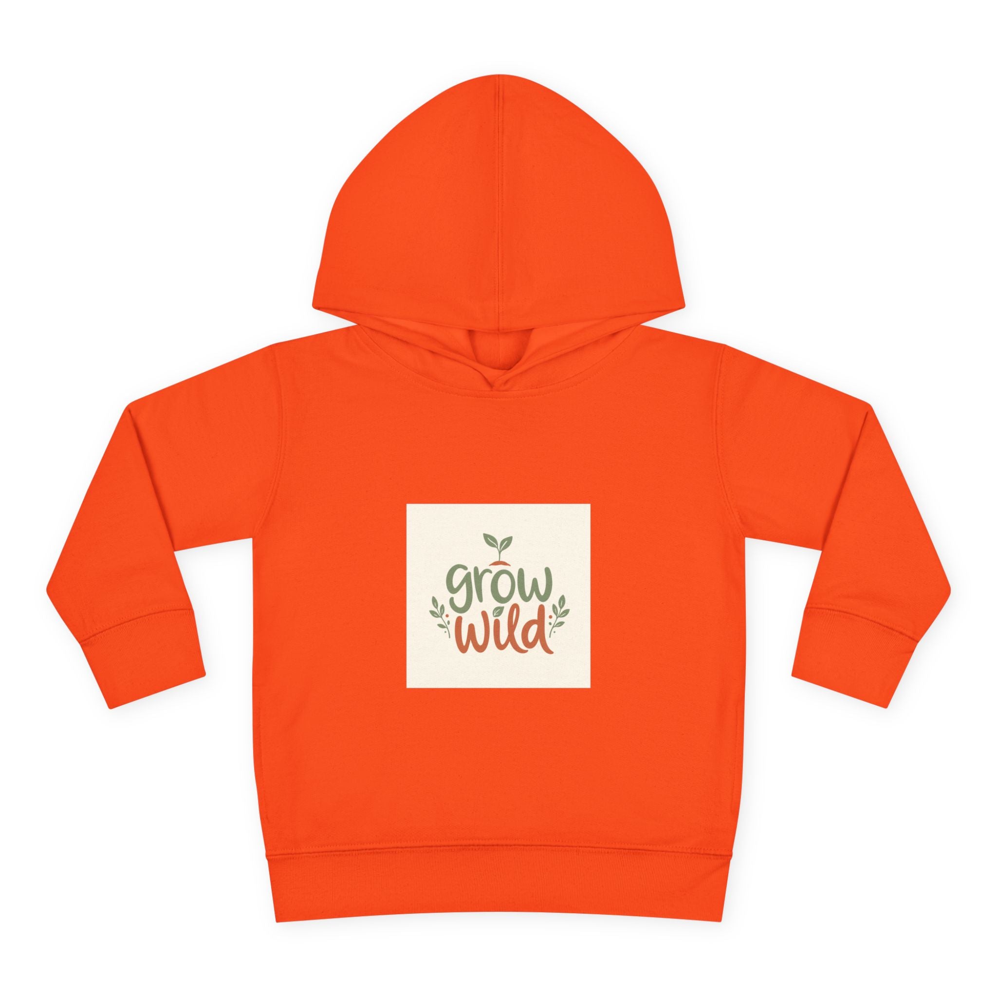 Grow Wild soft toddler hoodie from the Nureli collection, view 2