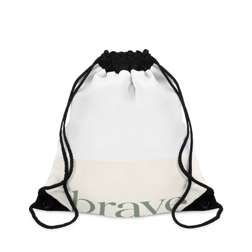Brave And Kind drawstring bag from the Nureli collection, view 3