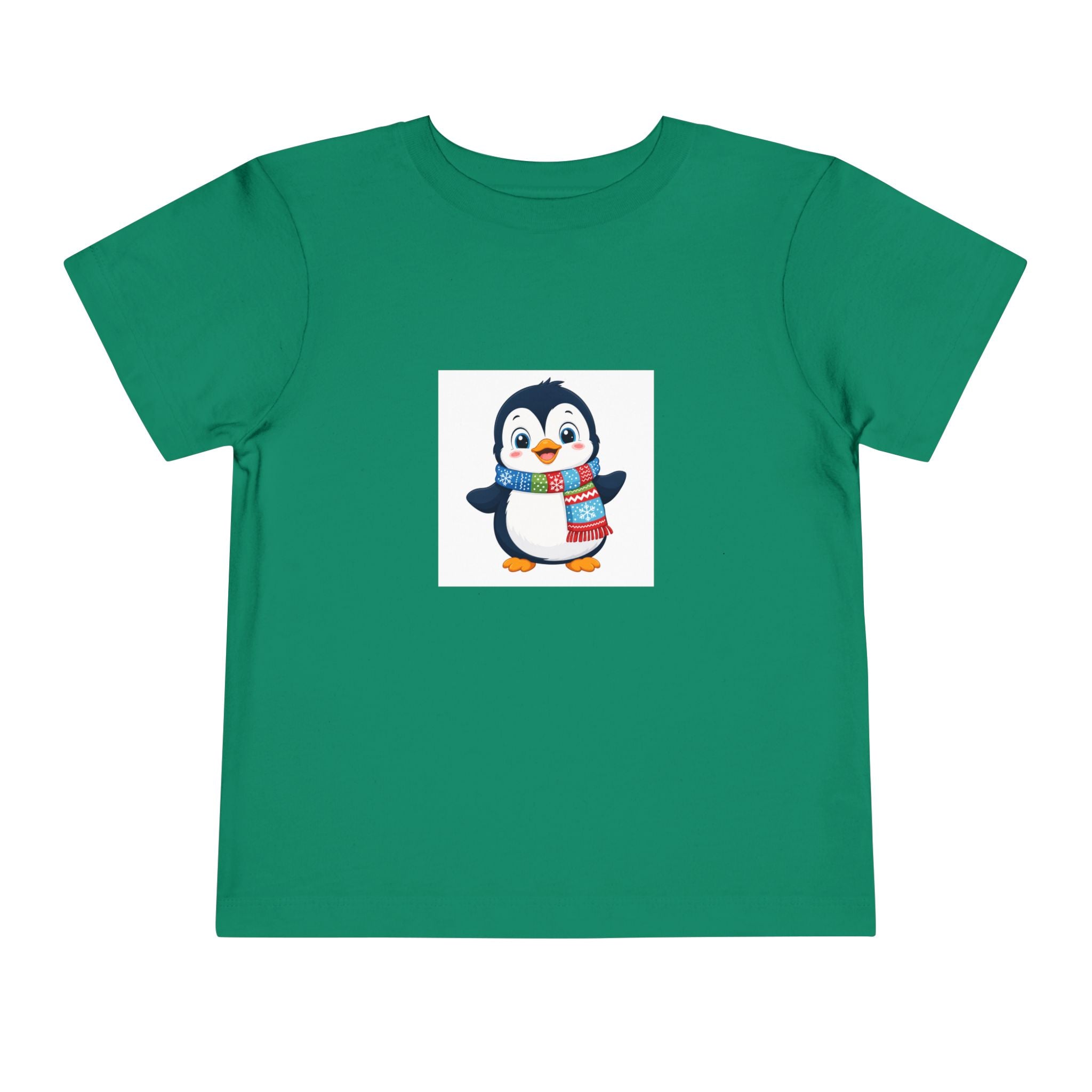 Waddle Penguin soft toddler tee from the Nureli collection, view 9