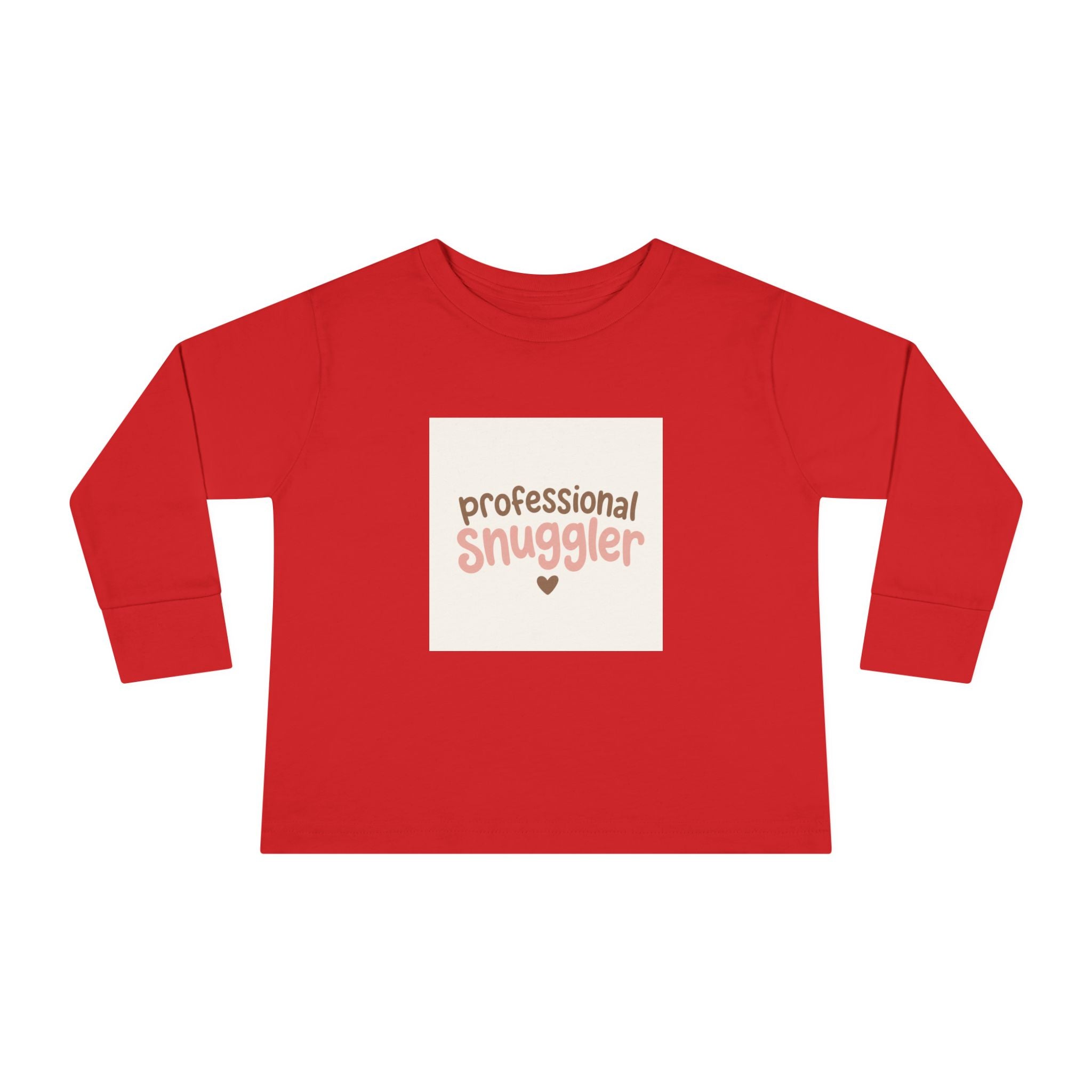 Professional Snuggler Toddler Long-Sleeve Tee — Nureli Kids