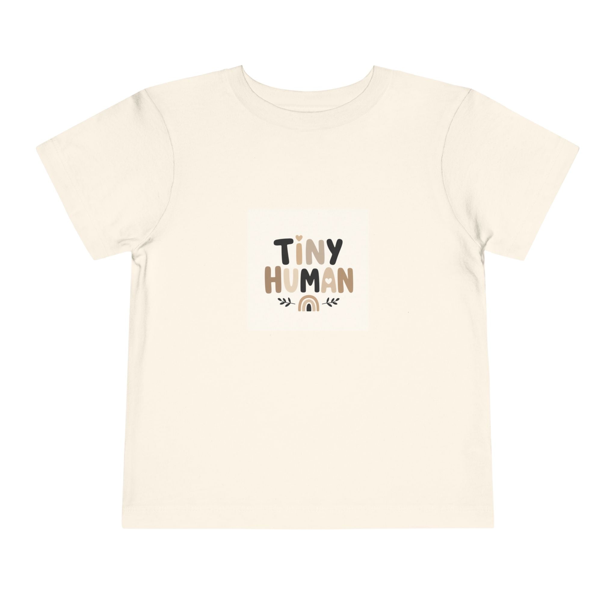 Tiny Human soft toddler tee from the Nureli collection, view 4