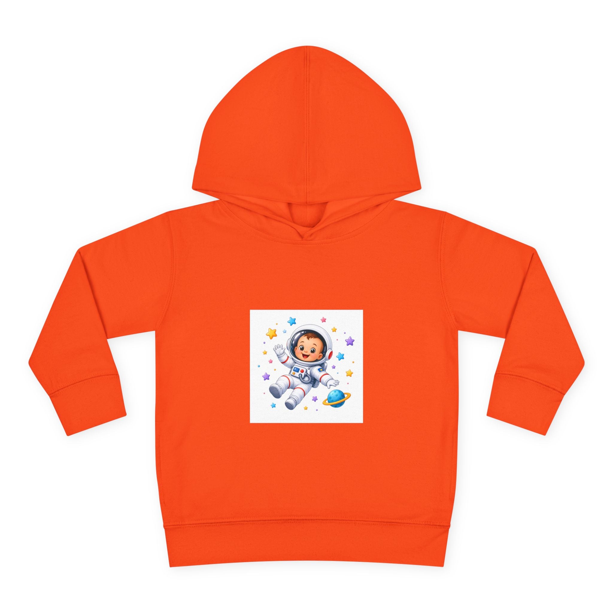 Little Astronaut soft toddler hoodie from the Nureli collection, view 2