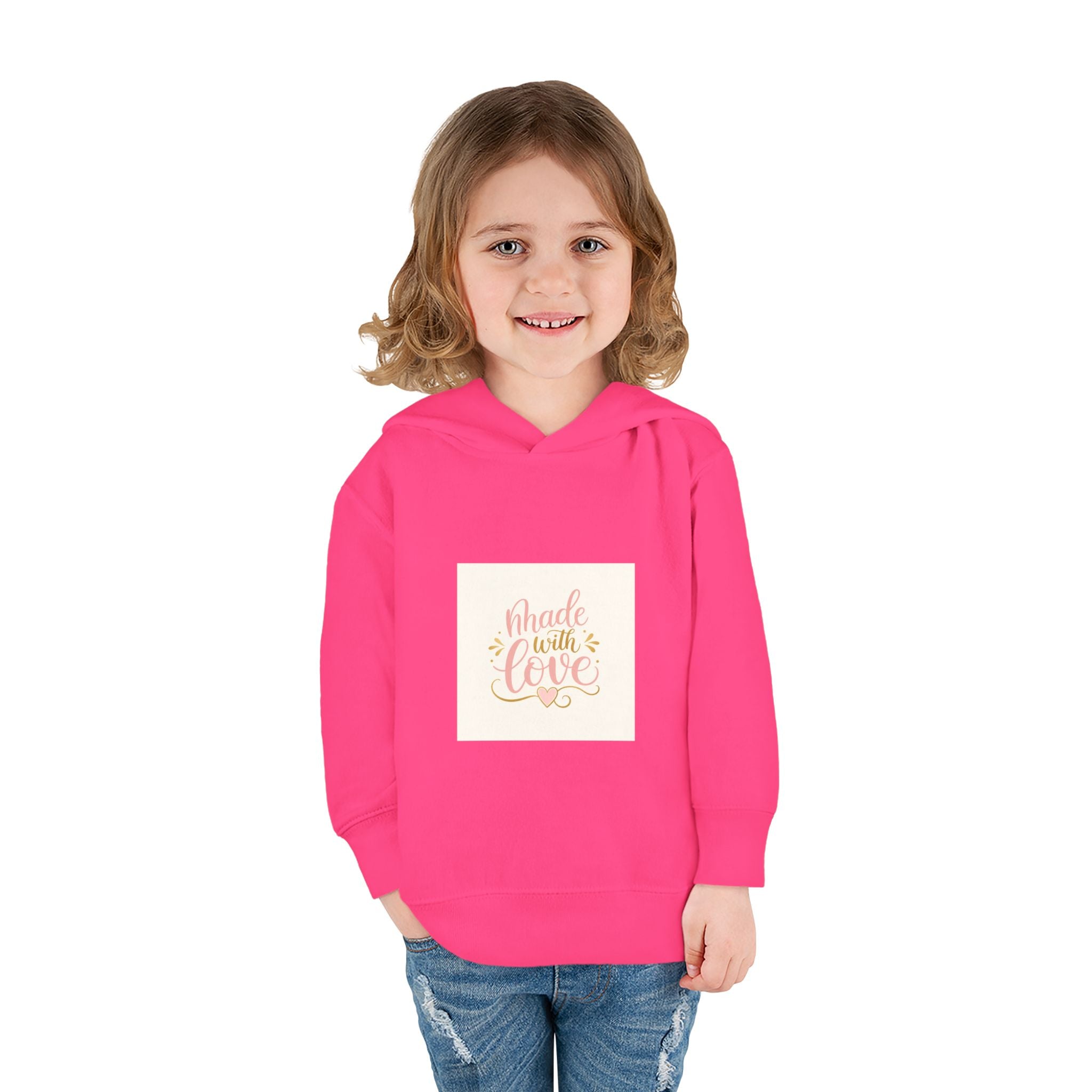 Made With Love Toddler Hoodie - Nureli Kids
