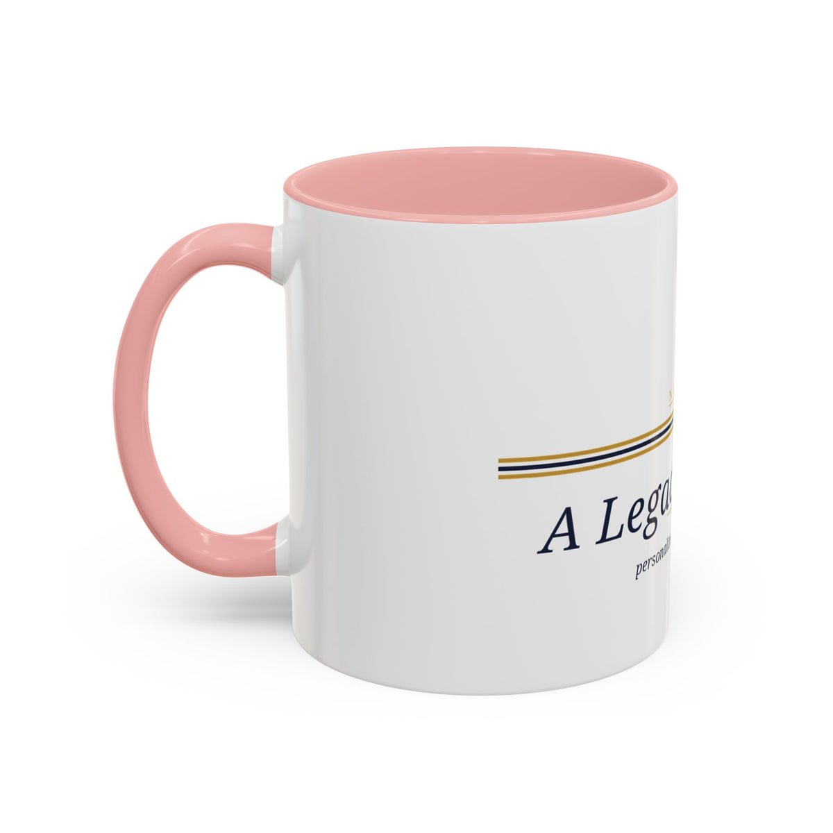 Monogram Legacy Ring ceramic coffee mug from the Nureli collection, view 12