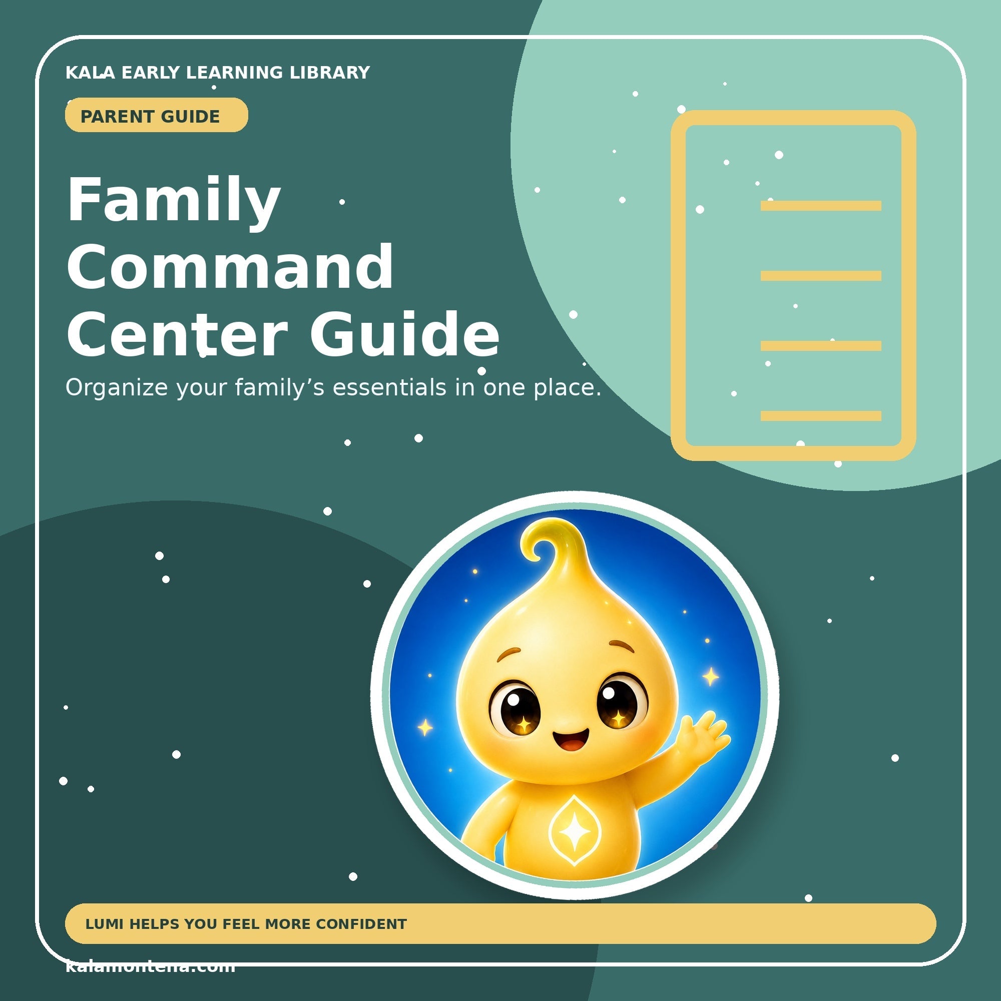 Family Command Center Guide