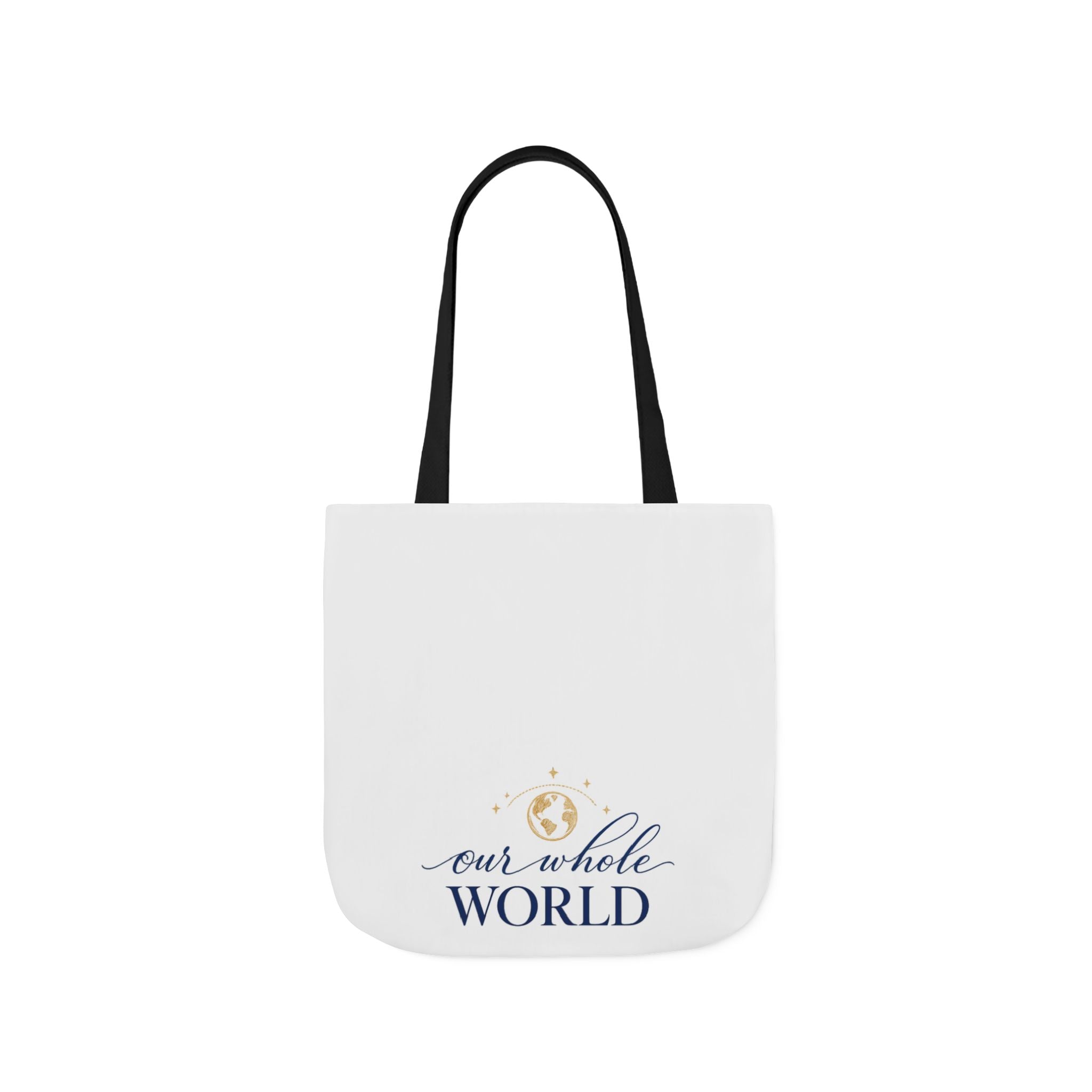 Our Whole World canvas tote bag from the Nureli collection, view 7