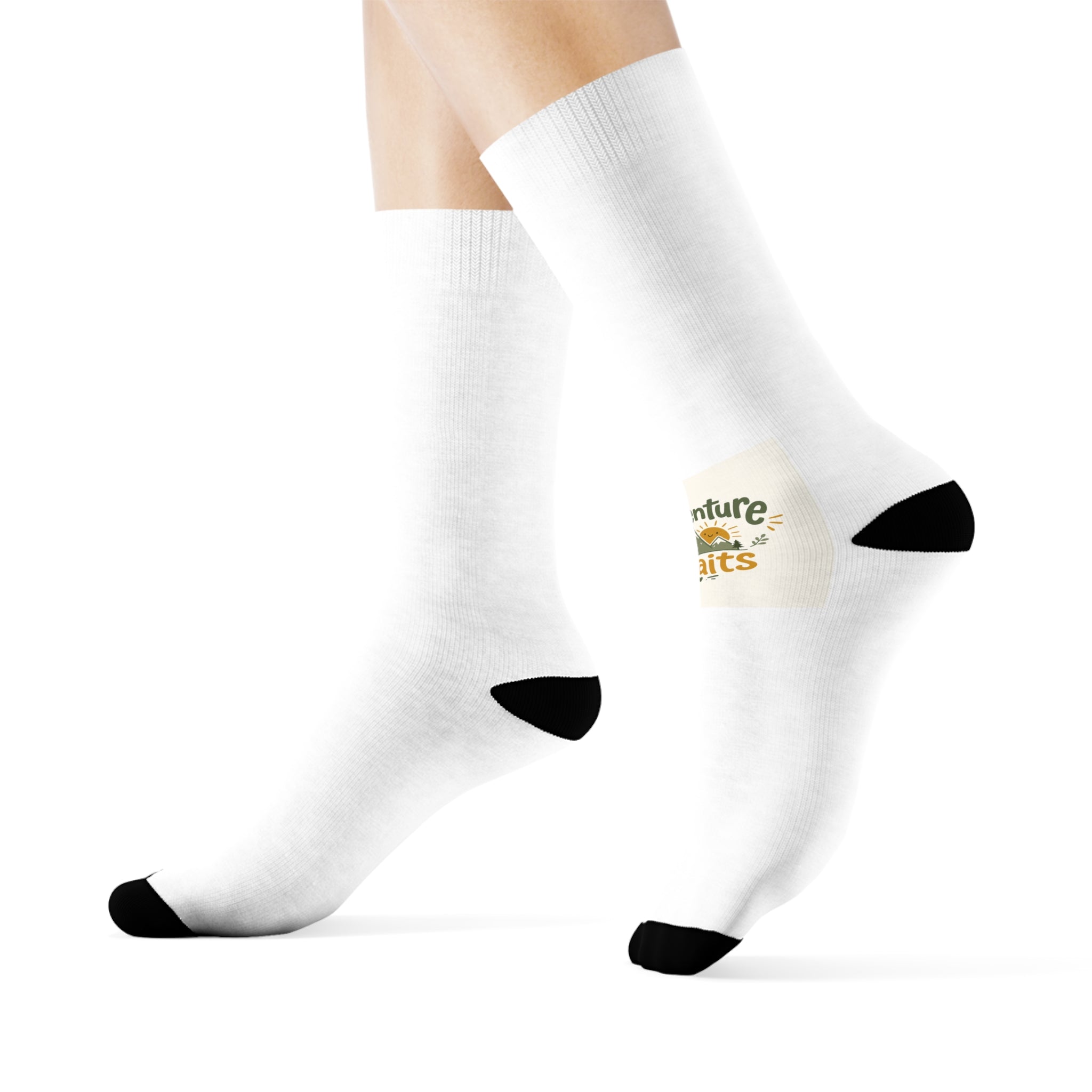 Adventure Awaits Kids Crew Socks - Nureli Kids