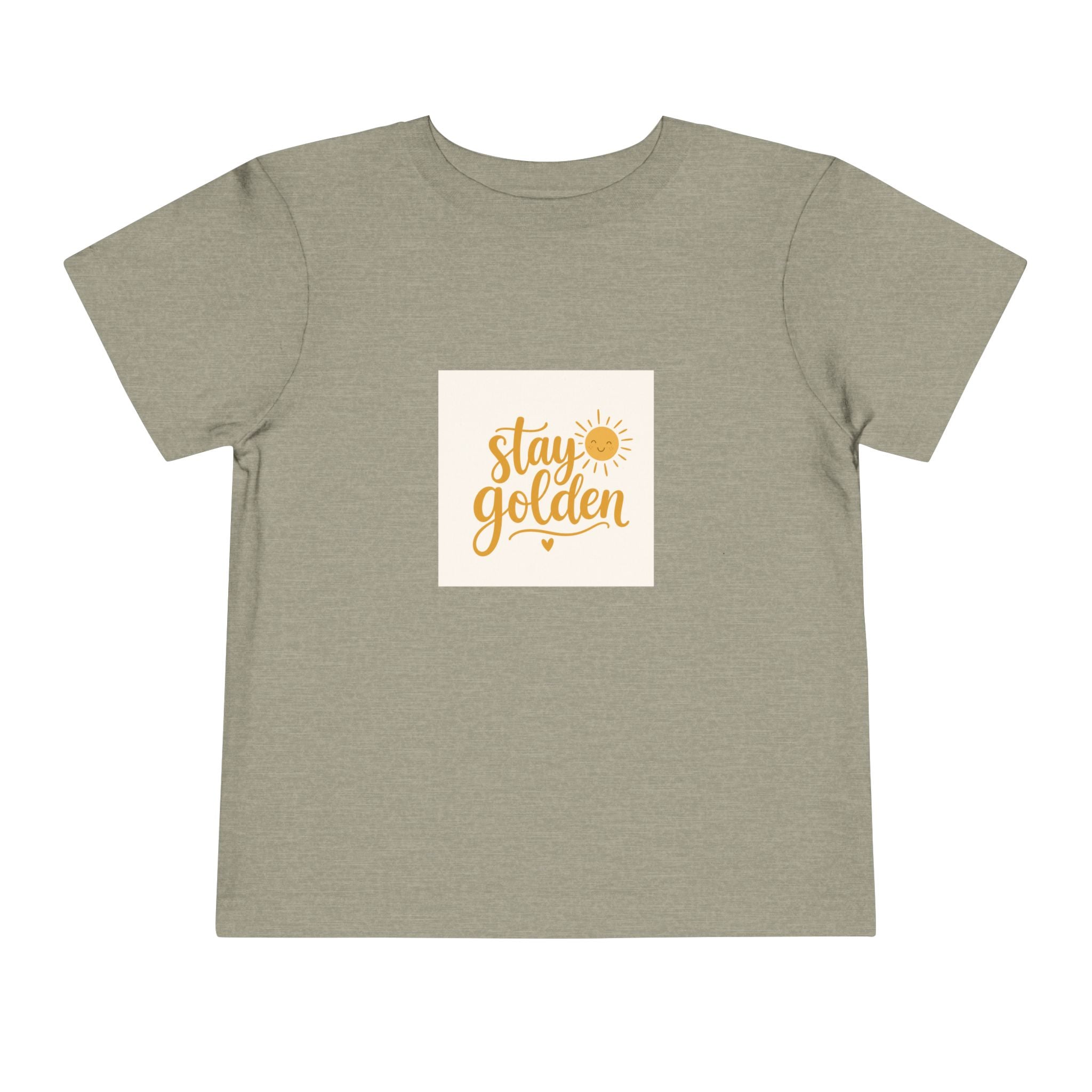 Stay Golden soft toddler tee from the Nureli collection, view 6
