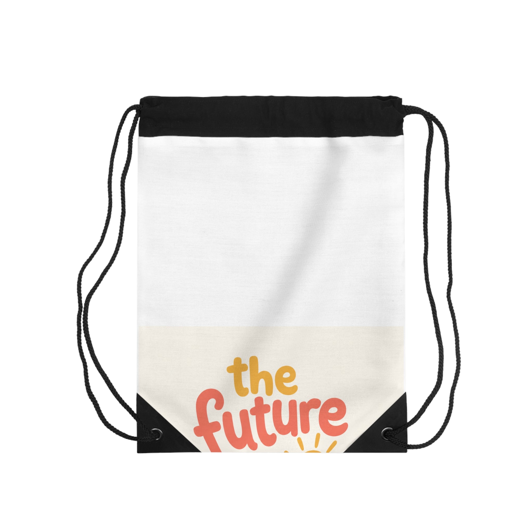 The Future Is Bright Kids Drawstring Bag — Nureli Kids