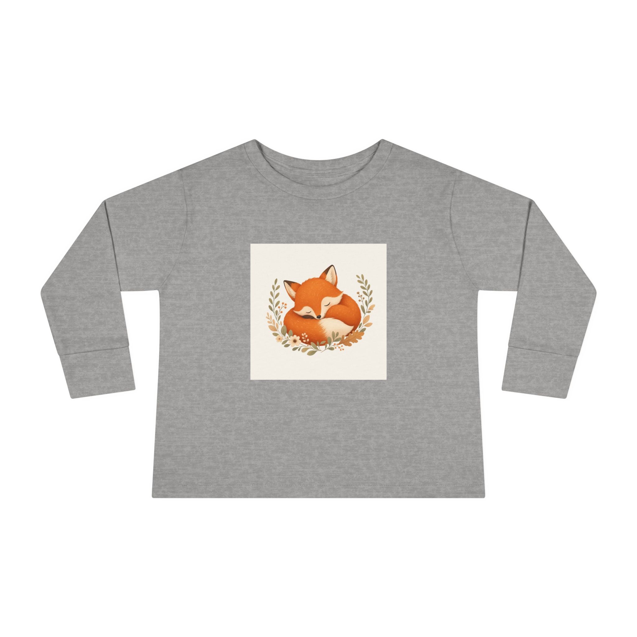 Clever Fox kids long-sleeve tee from the Nureli collection, view 2
