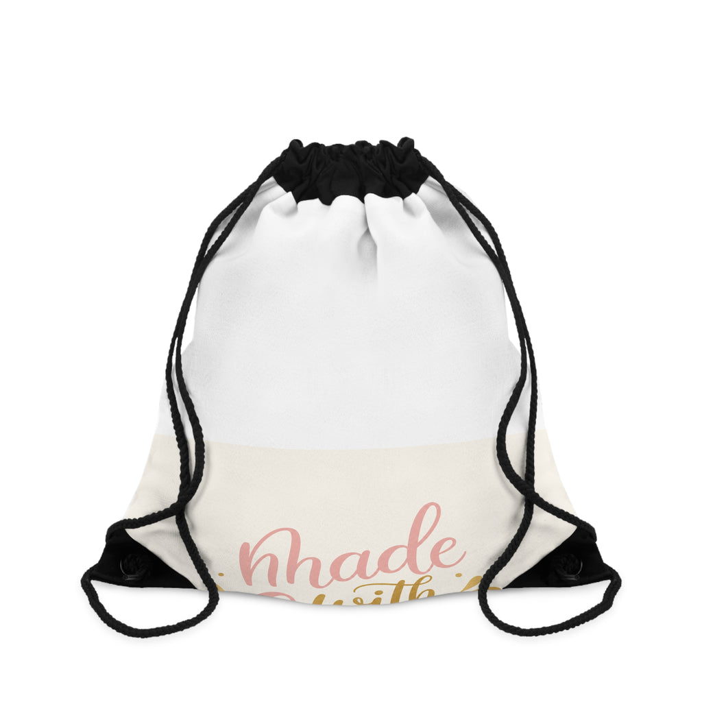 Made With Love Kids Drawstring Bag - Nureli Kids