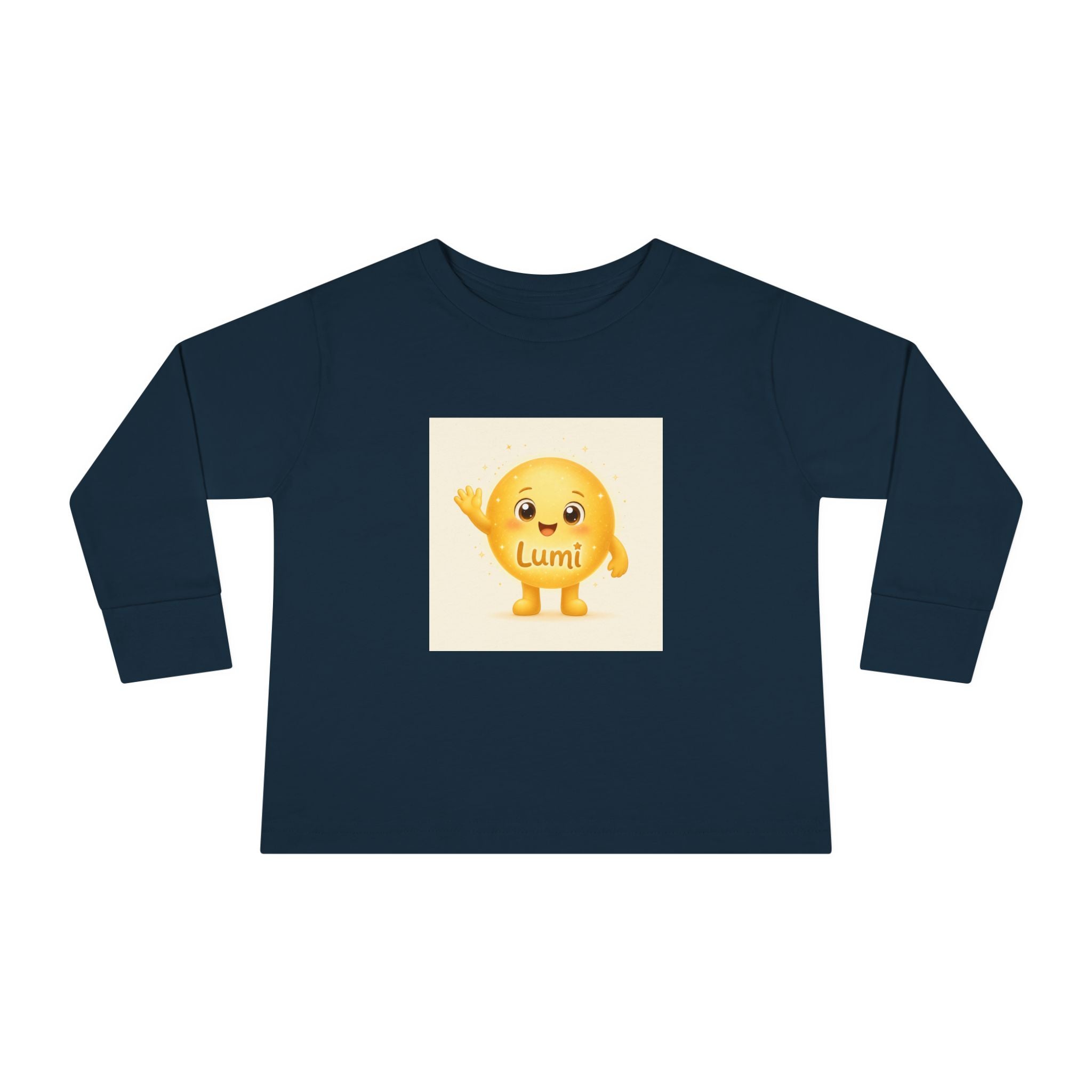 Lumi Waving kids long-sleeve tee from the Nureli collection, view 6