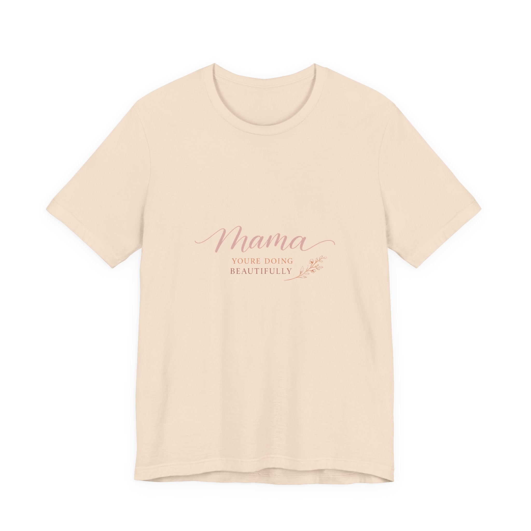 Mama, You're Doing Beautifully soft cotton tee from the Nureli collection, view 4