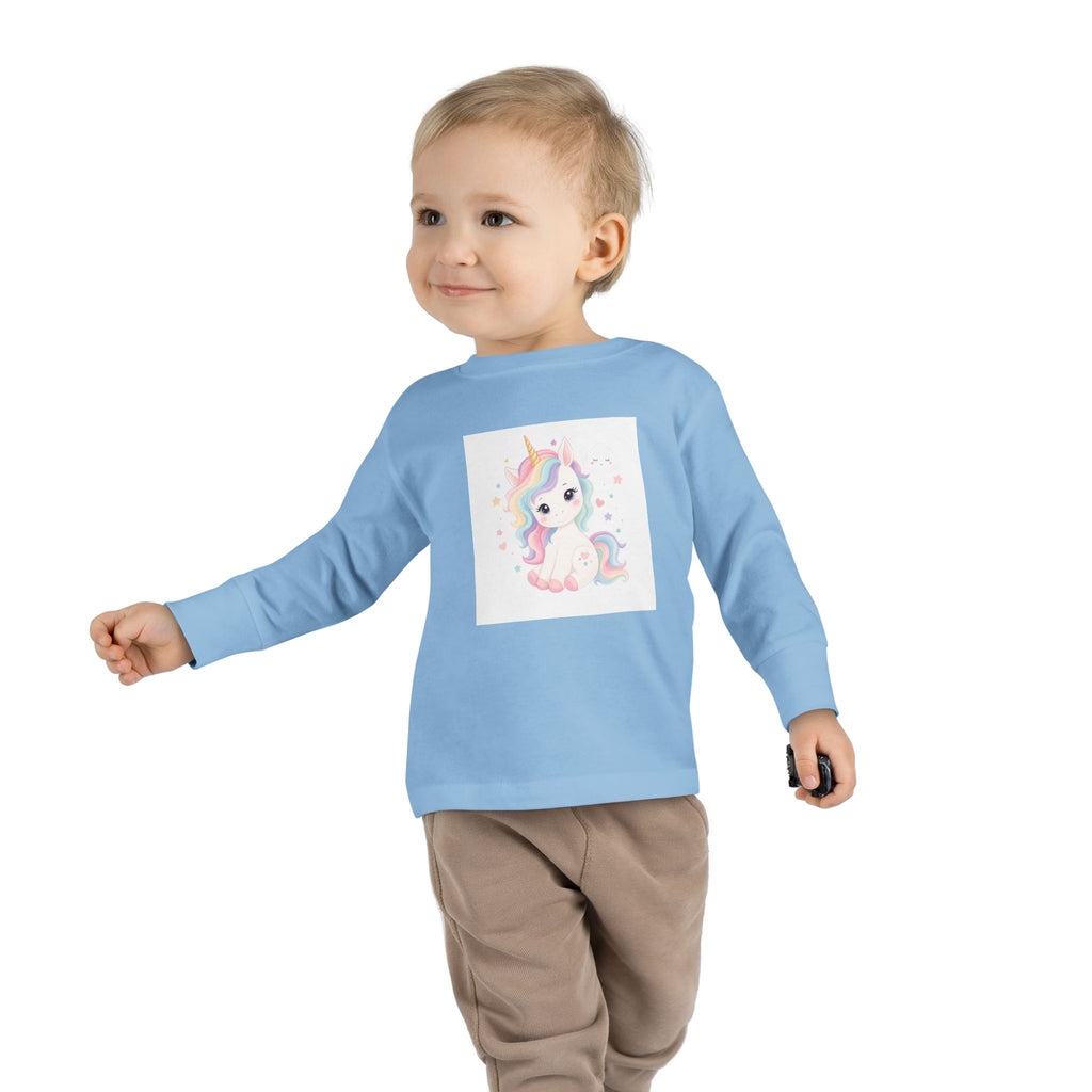 Dreamy Unicorn Toddler Long-Sleeve Tee — Nureli Kids