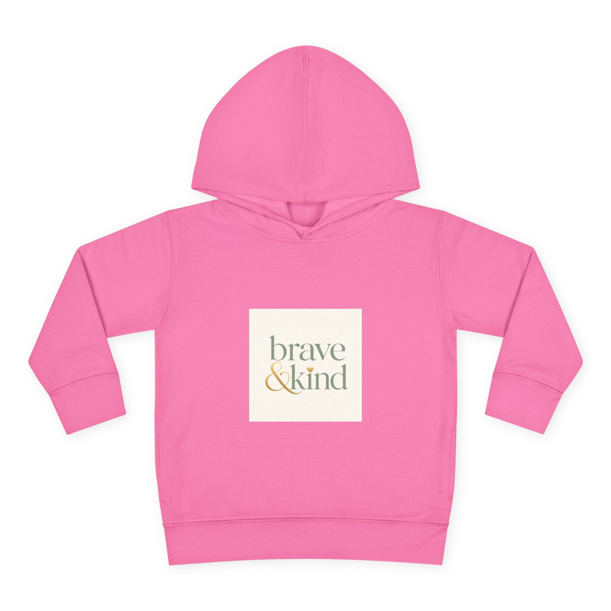 Brave And Kind Toddler Hoodie - Nureli Kids