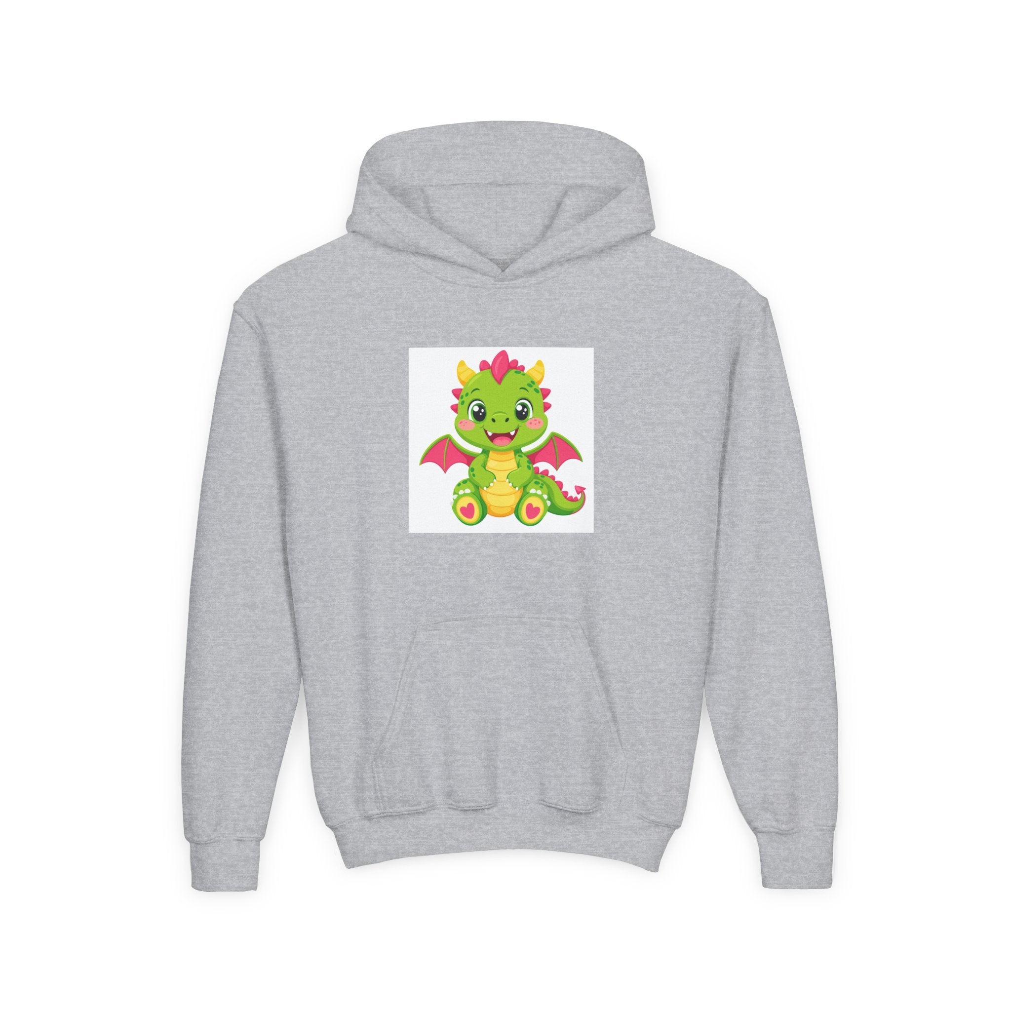 Tiny Dragon soft toddler hoodie from the Nureli collection, view 3