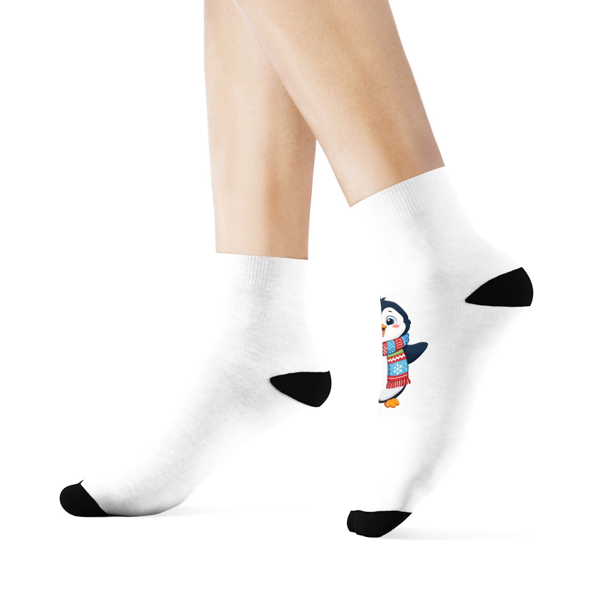 Waddle Penguin Kids Crew Socks — Nureli Kids