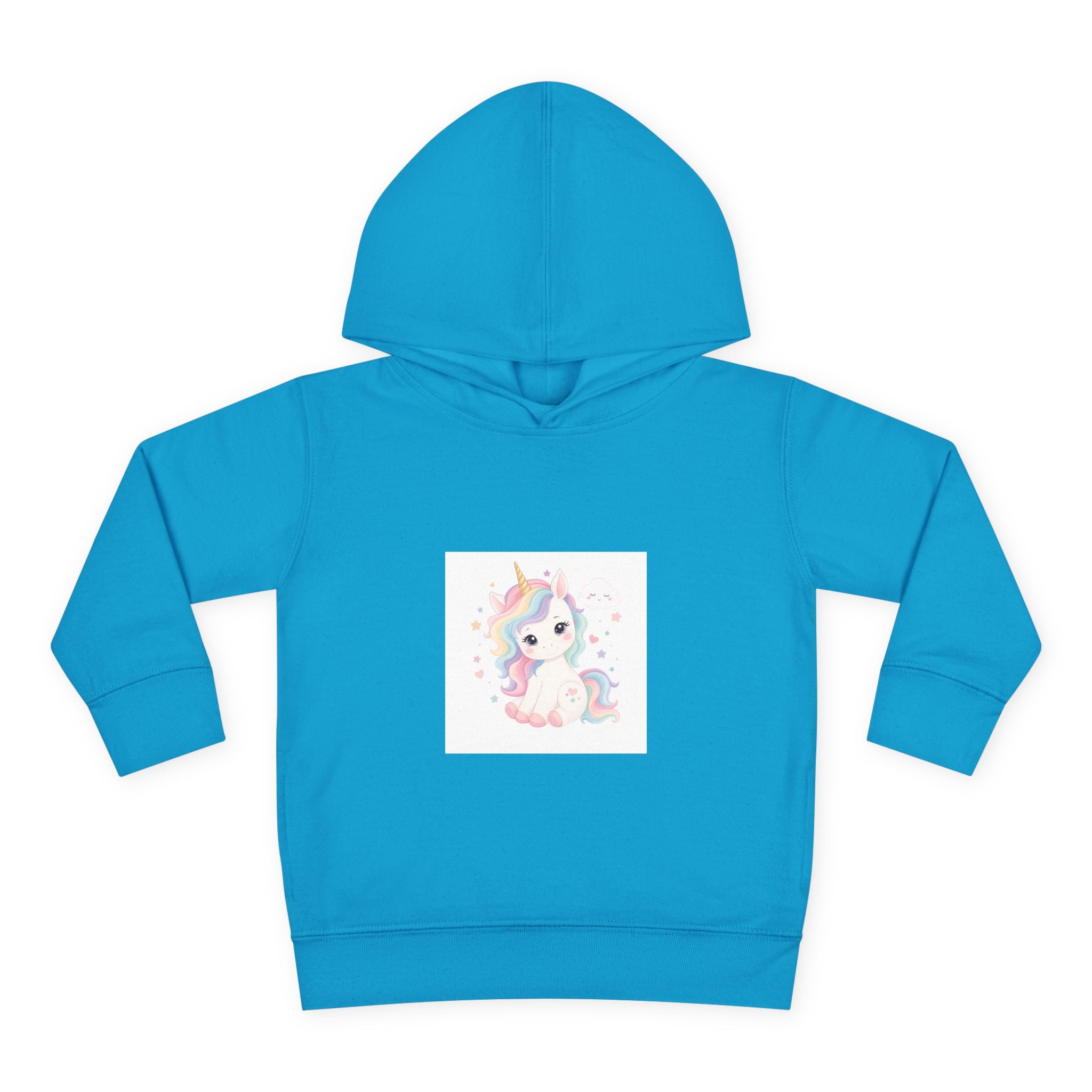 Dreamy Unicorn soft toddler hoodie from the Nureli collection, view 6