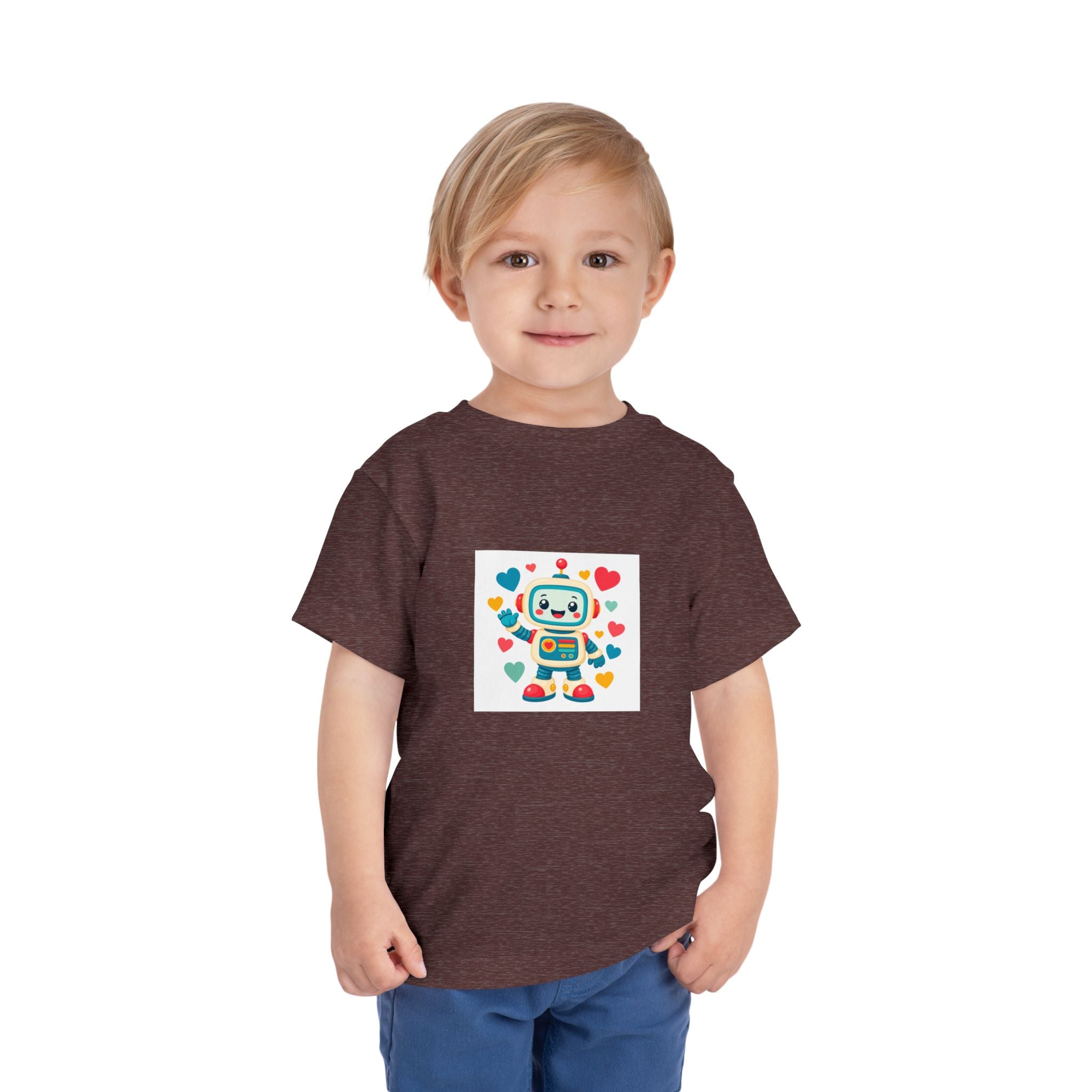 Beep Boop Robot Toddler T-Shirt — Nureli Kids