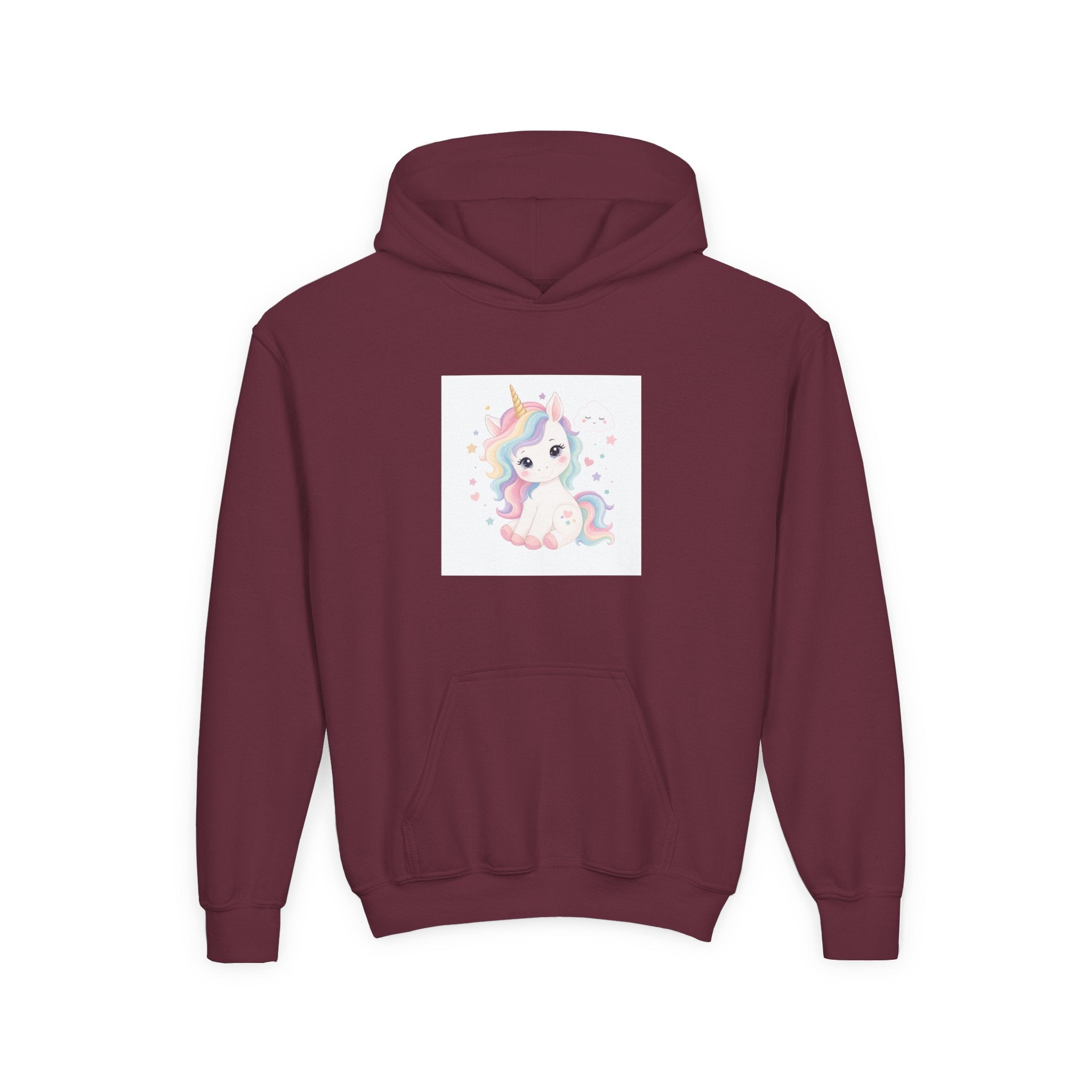 Dreamy Unicorn soft toddler hoodie from the Nureli collection, view 6