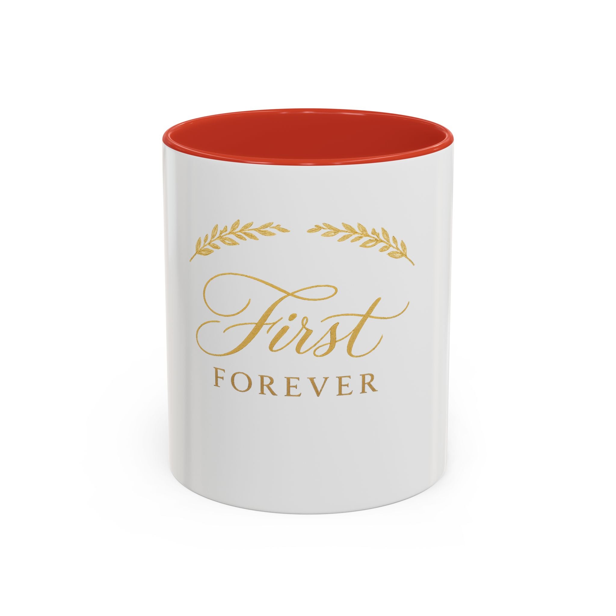 First & Forever ceramic coffee mug from the Nureli collection, view 5
