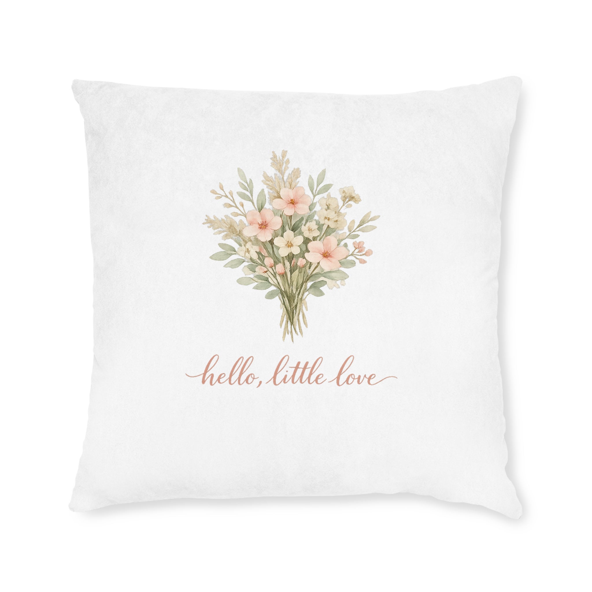 Hello little Love Throw Pillow