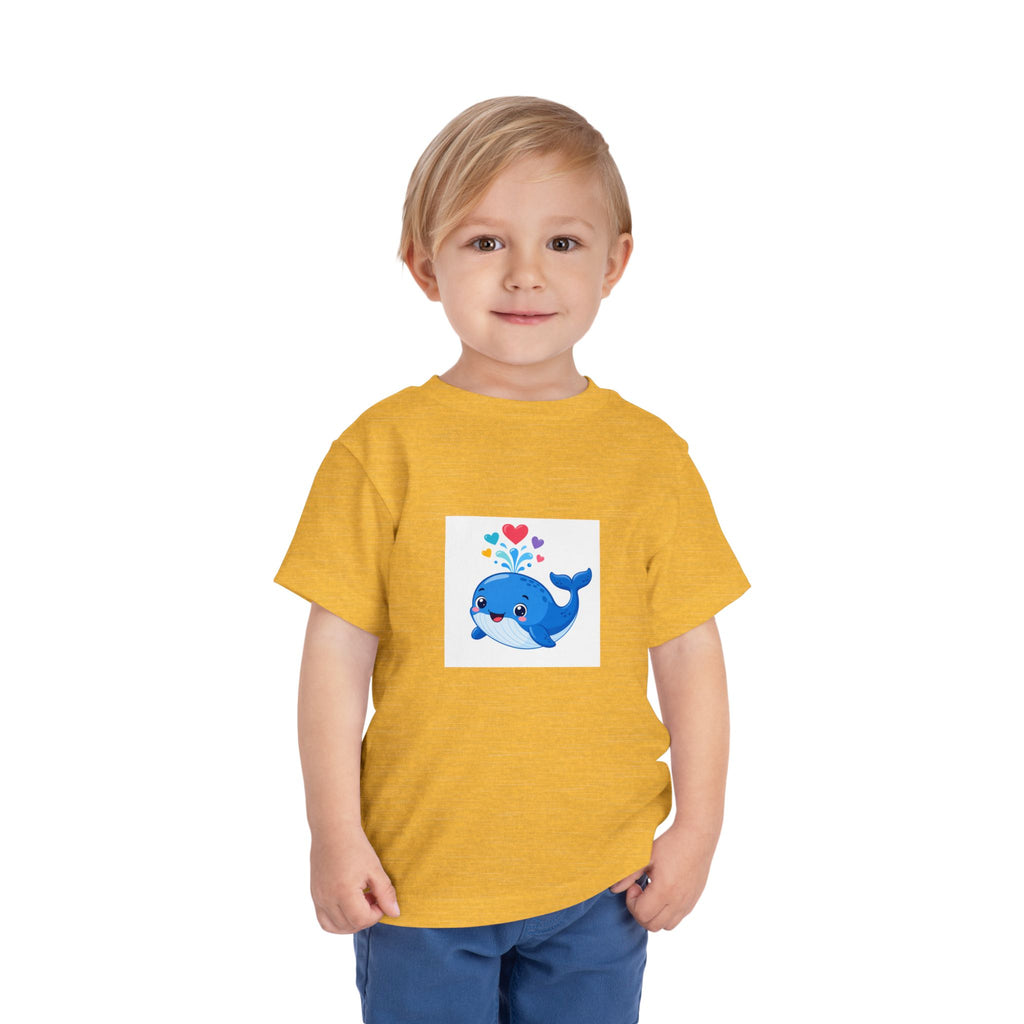 Happy Whale Toddler T-Shirt — Nureli Kids