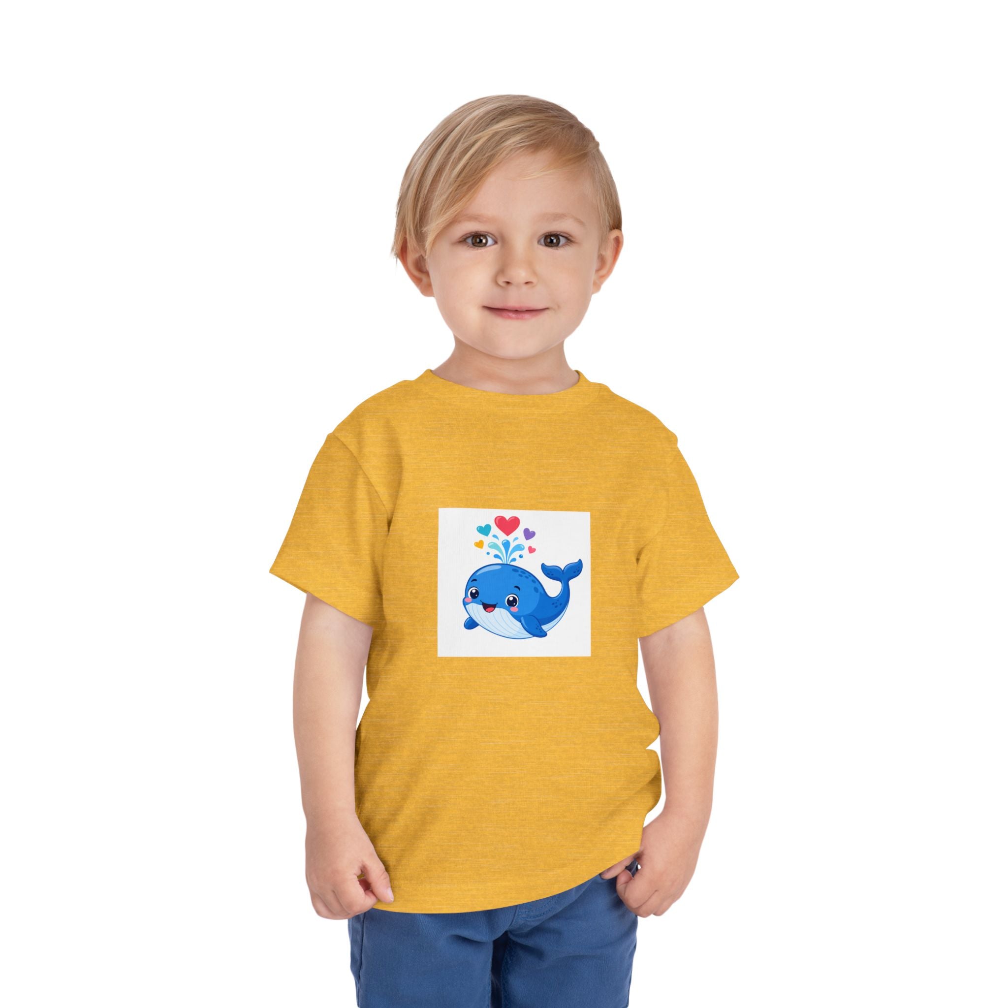 Happy Whale Toddler T-Shirt — Nureli Kids