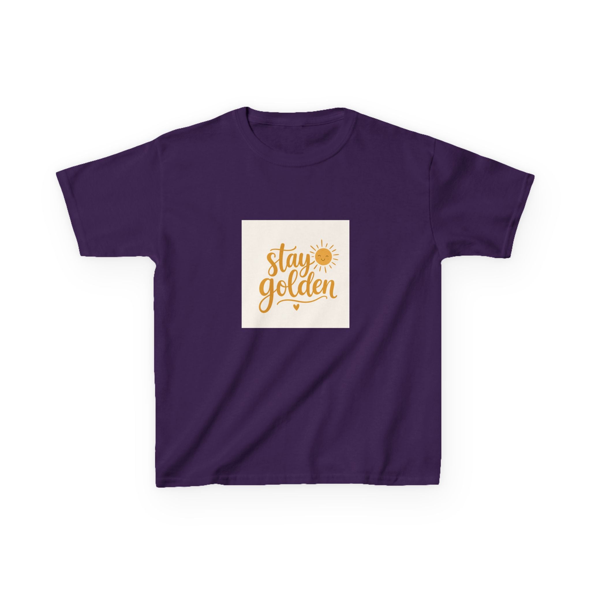Stay Golden soft kids tee from the Nureli collection, view 11