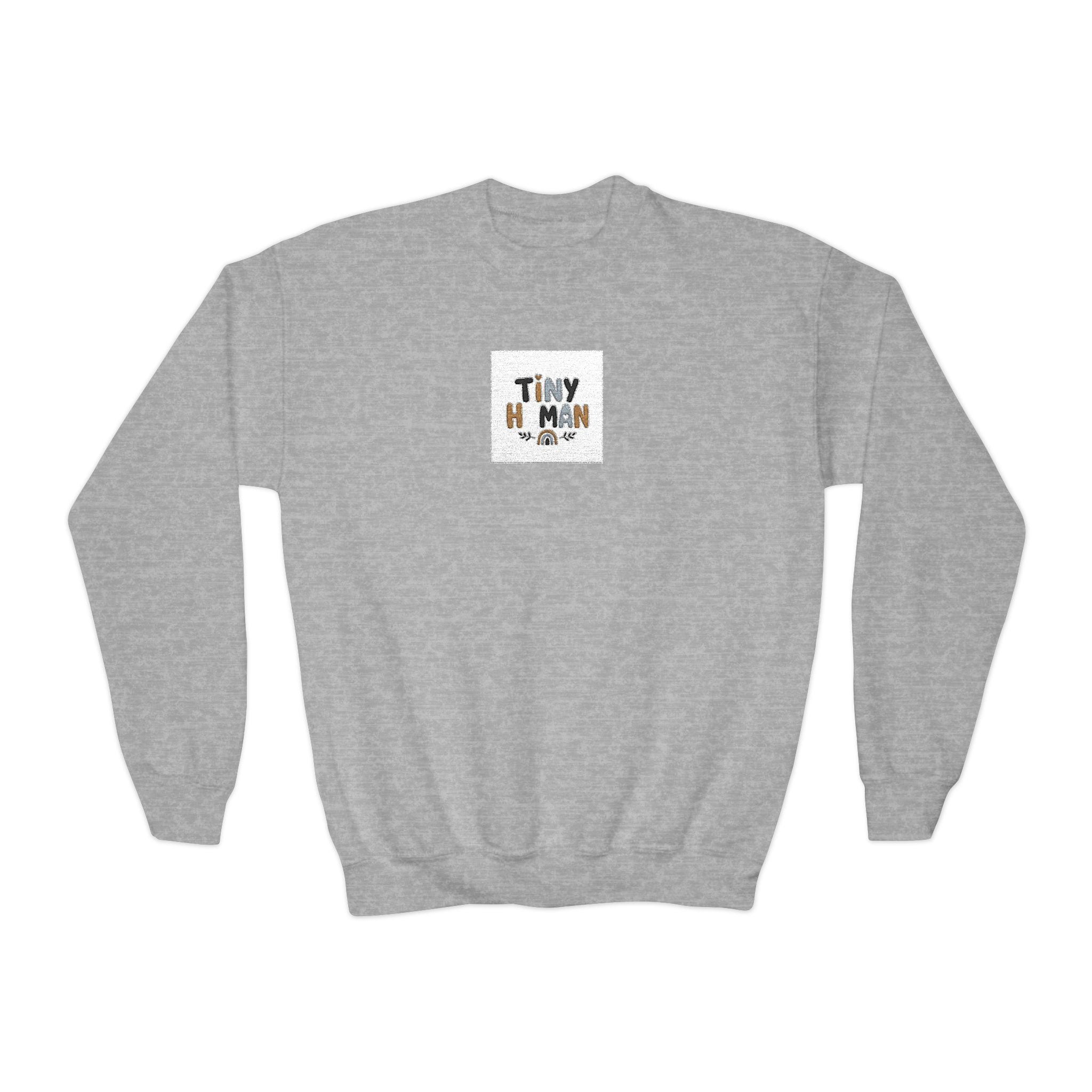 Tiny Human kids crew sweatshirt from the Nureli collection, view 3