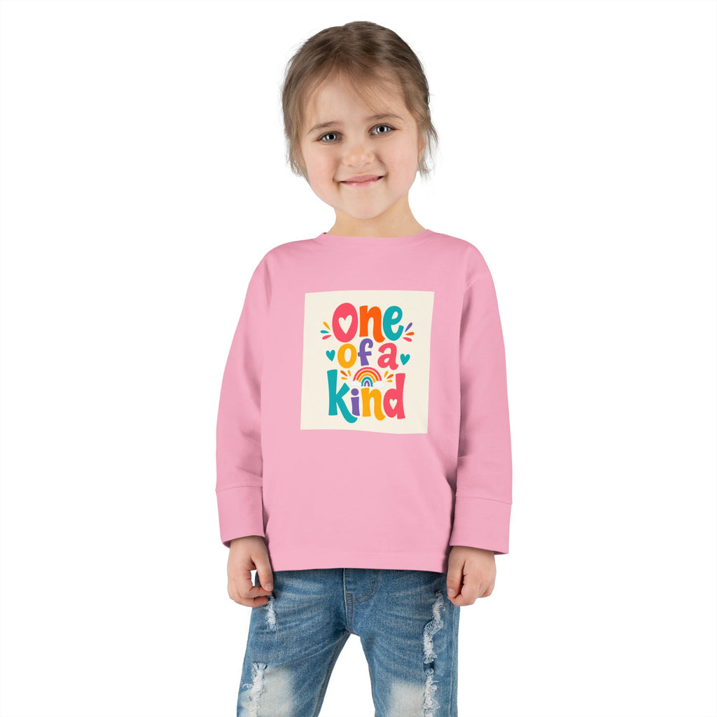 One Of A Kind Toddler Long-Sleeve Tee - Nureli Kids