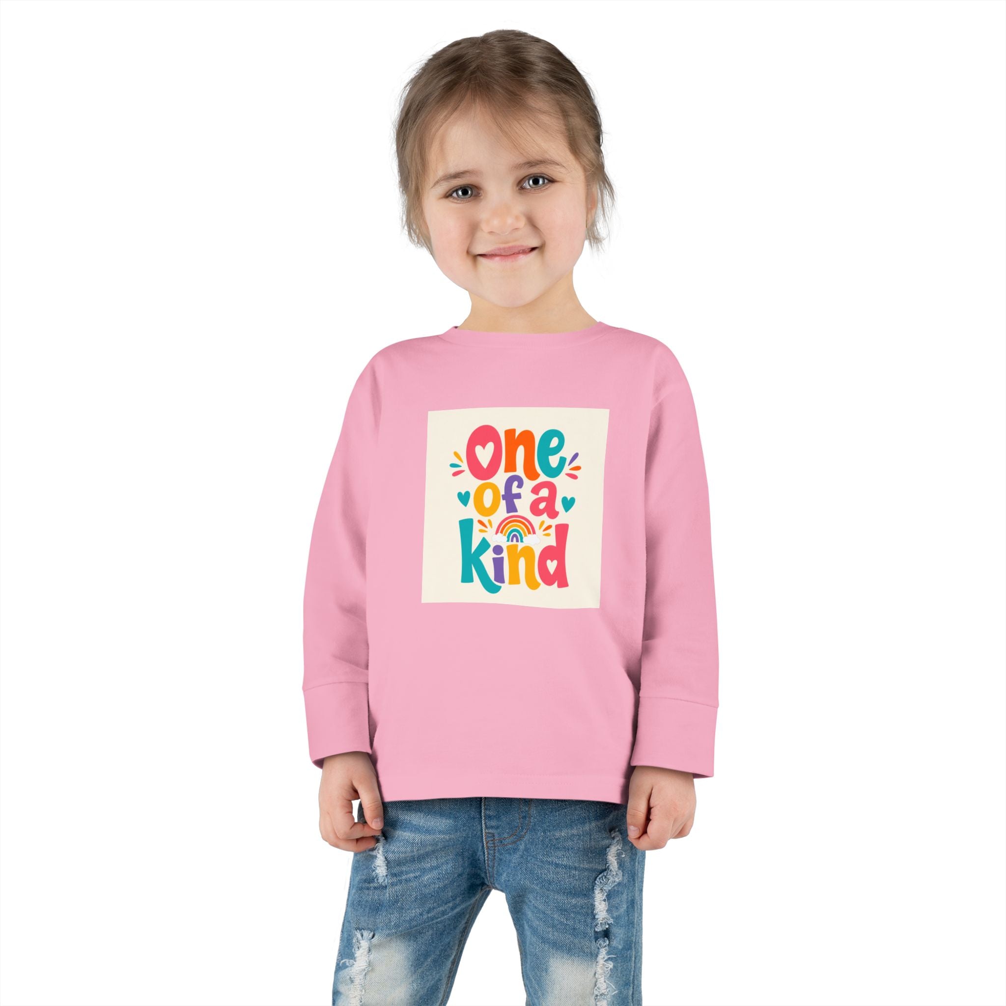 One Of A Kind Toddler Long-Sleeve Tee - Nureli Kids