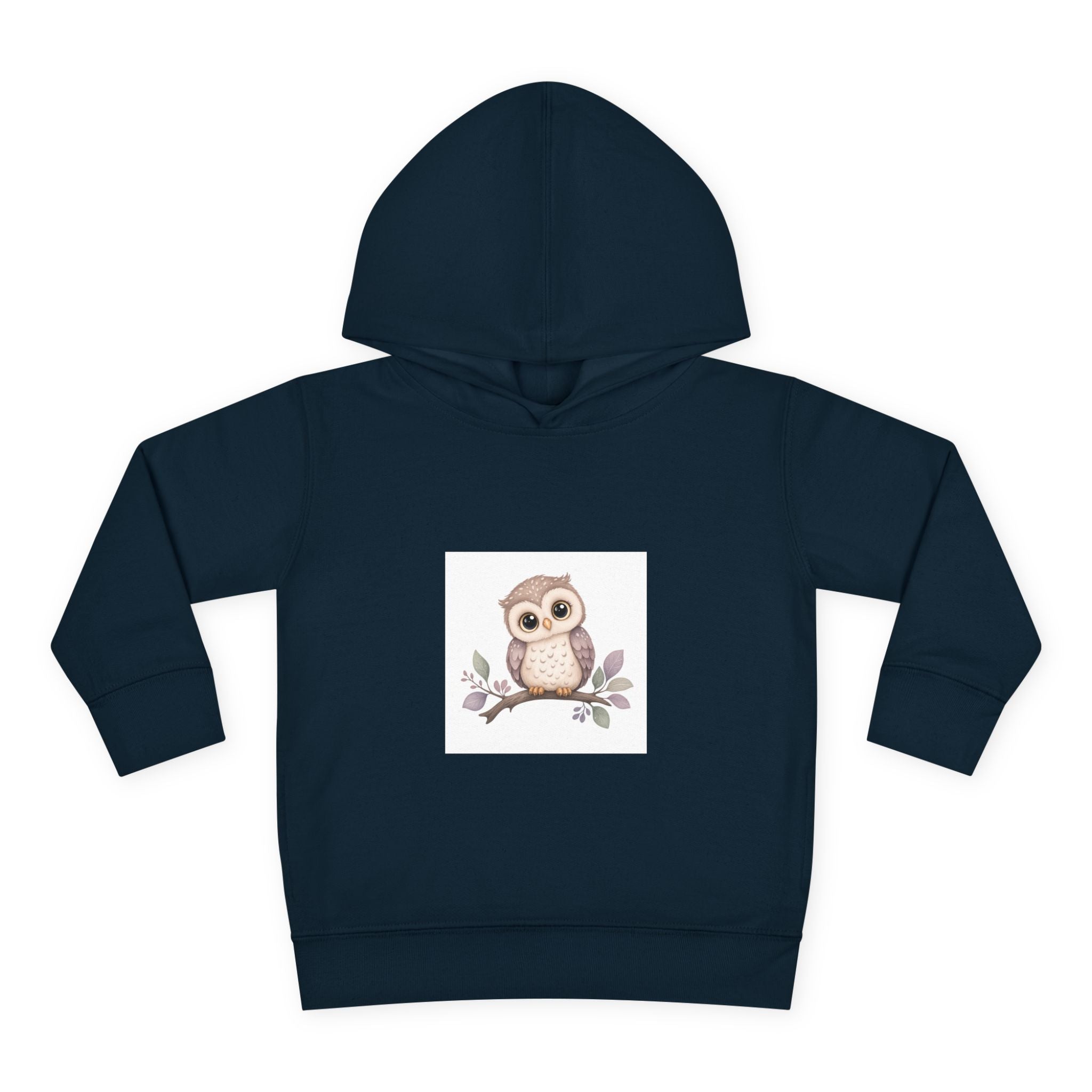 Wise Little Owl soft toddler hoodie from the Nureli collection, view 10