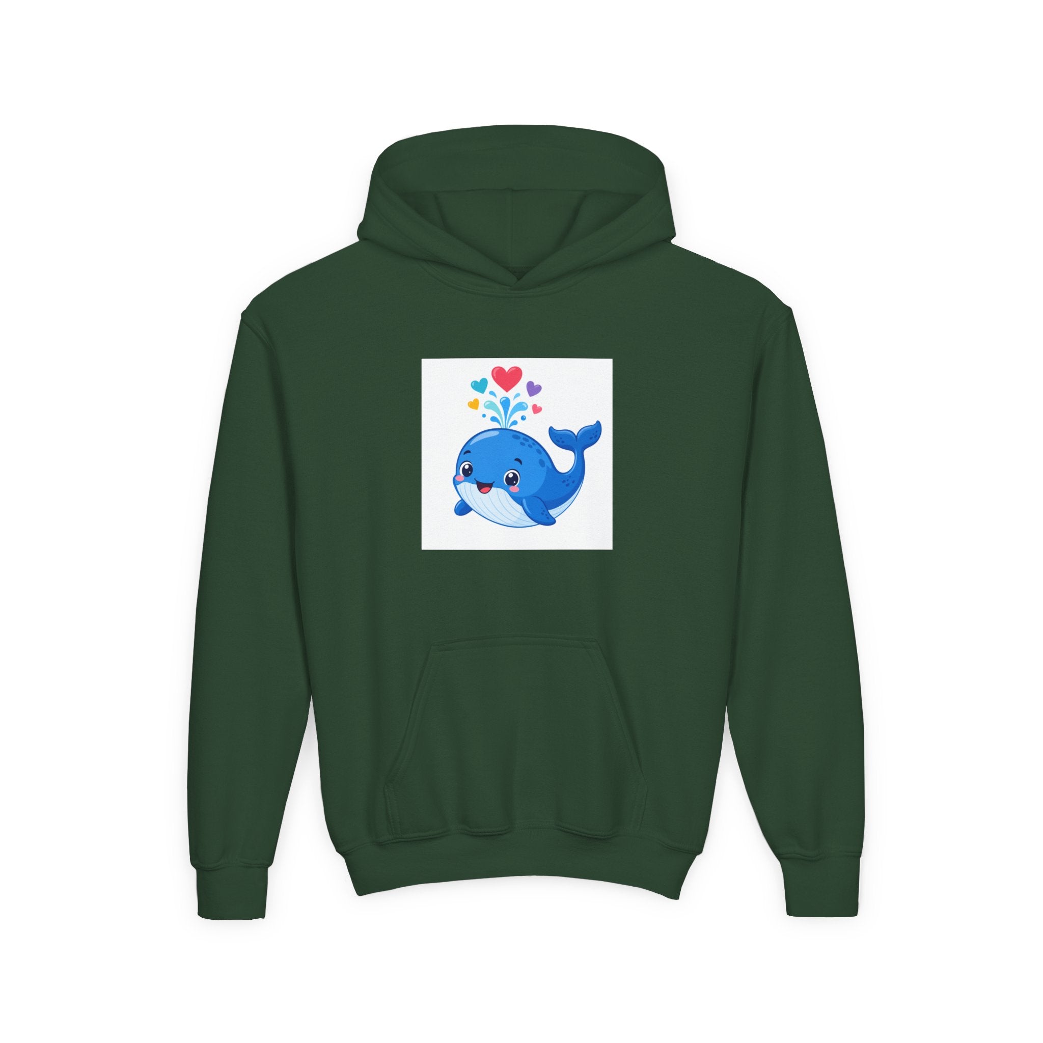 Happy Whale Kids Hoodie — Nureli Kids