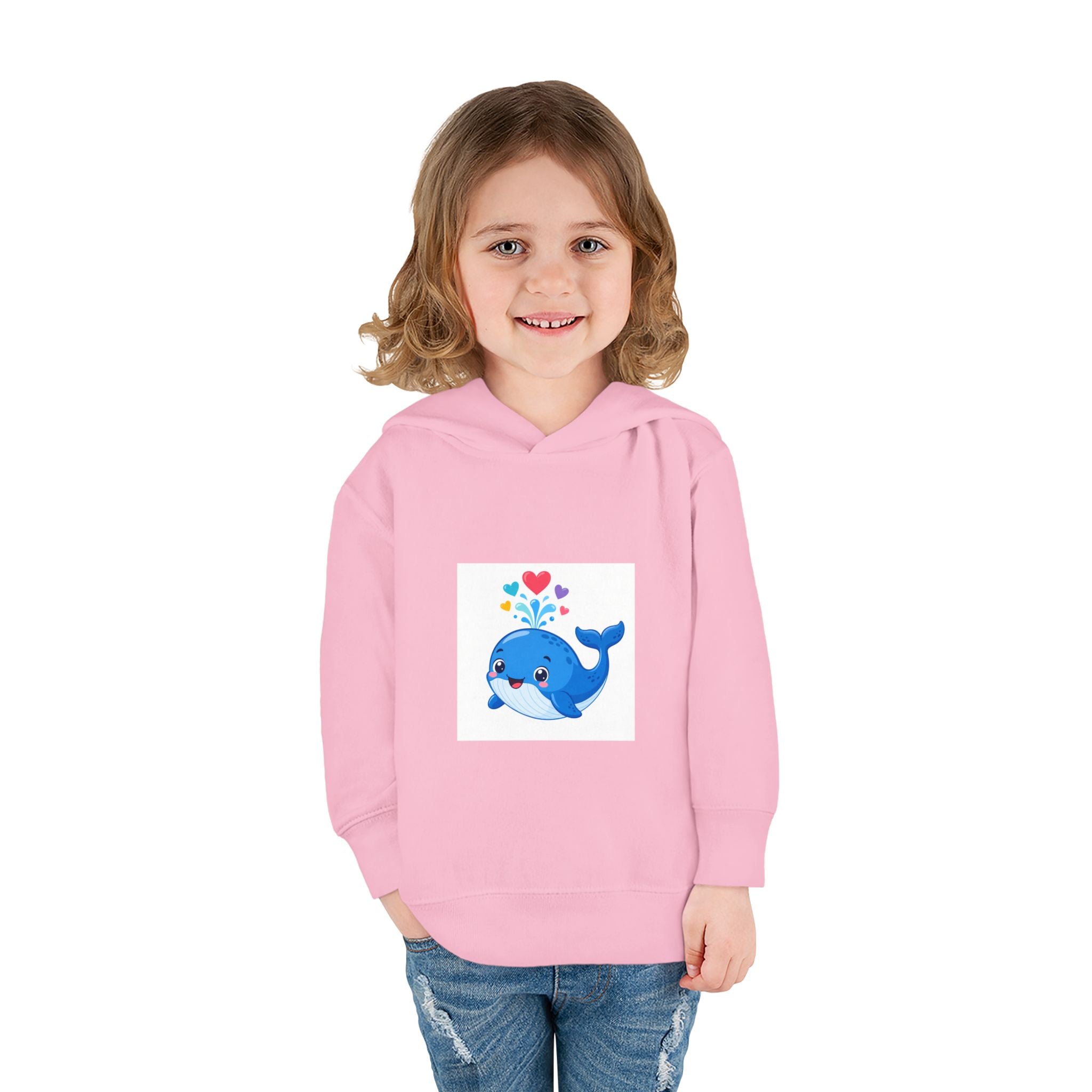 Happy Whale Toddler Hoodie — Nureli Kids