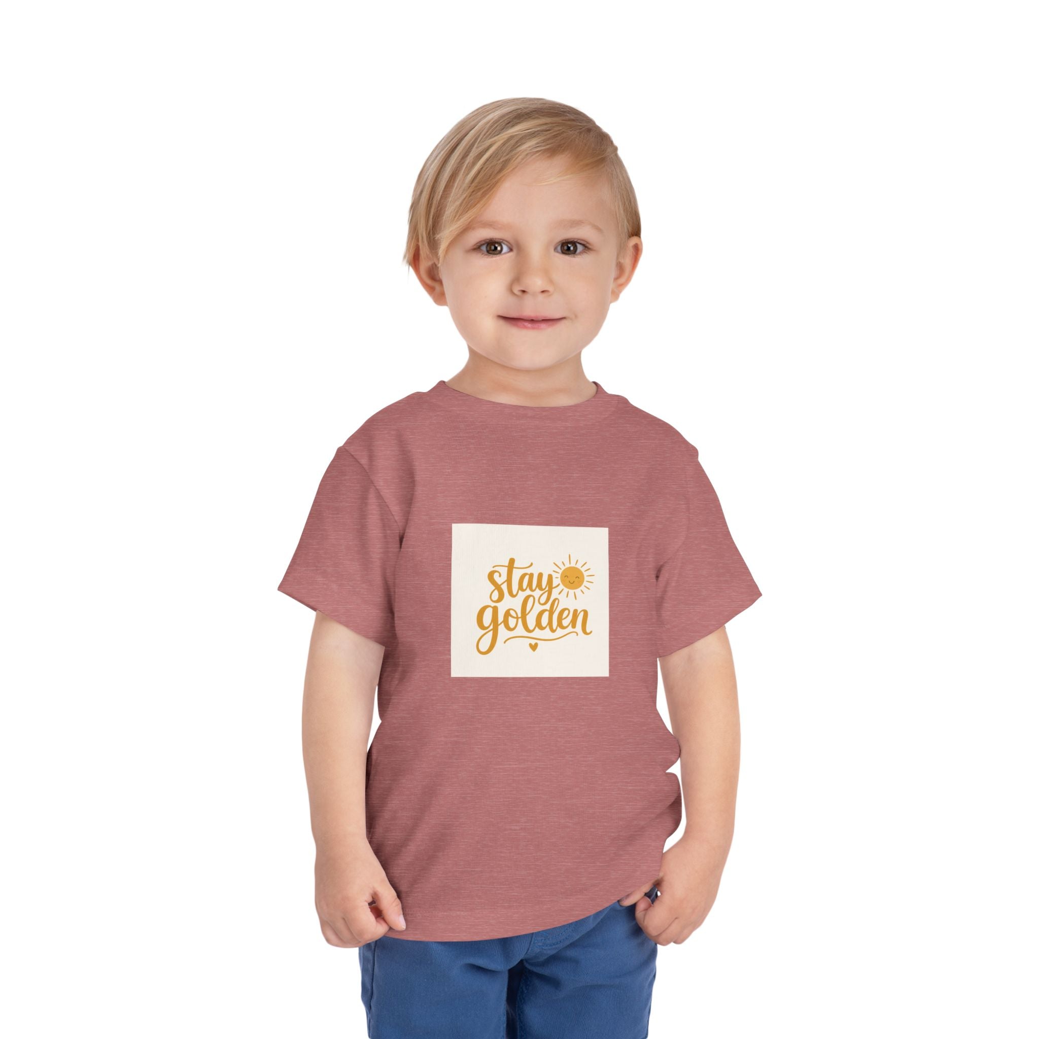 Stay Golden Toddler T-Shirt - Nureli Kids
