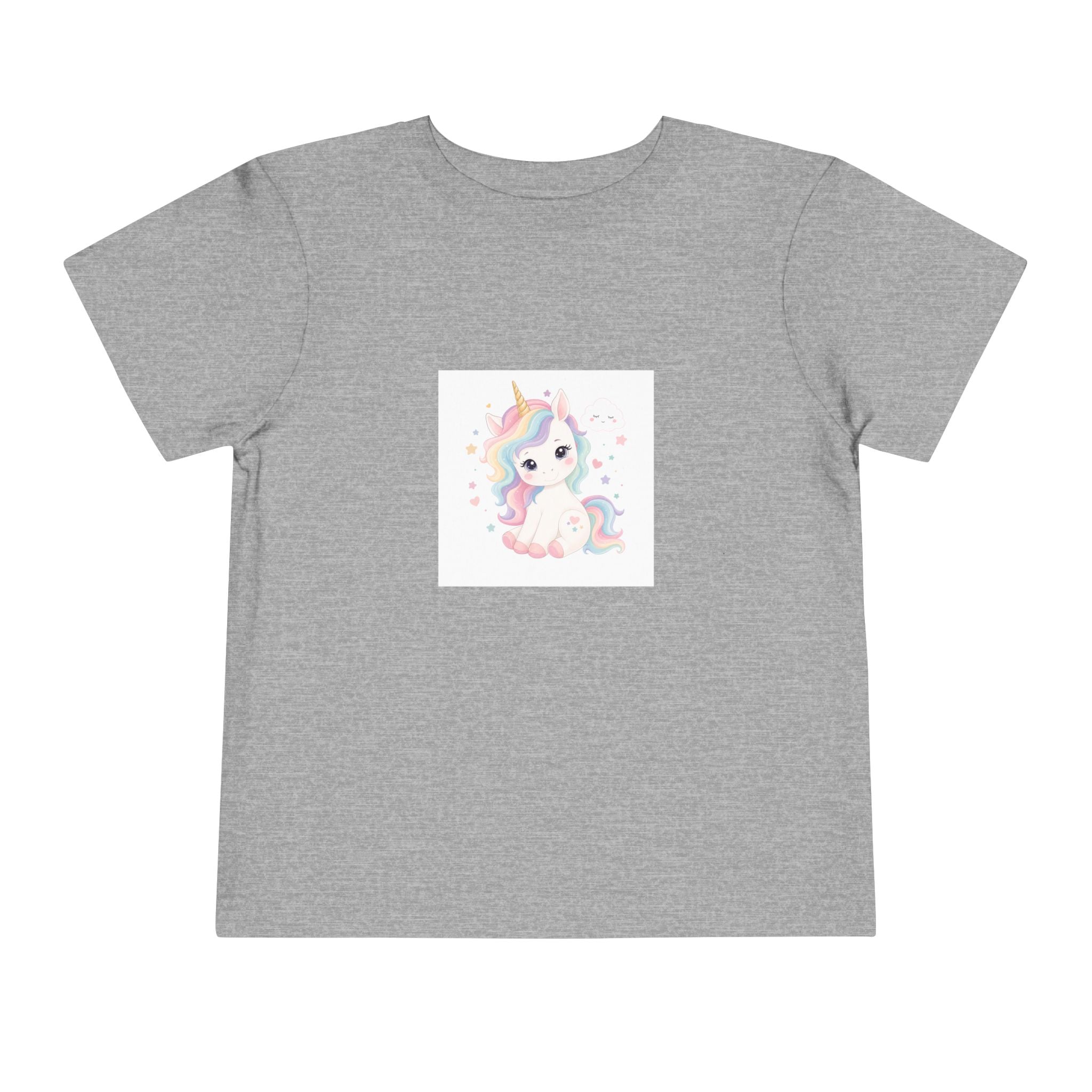 Dreamy Unicorn soft toddler tee from the Nureli collection, view 10