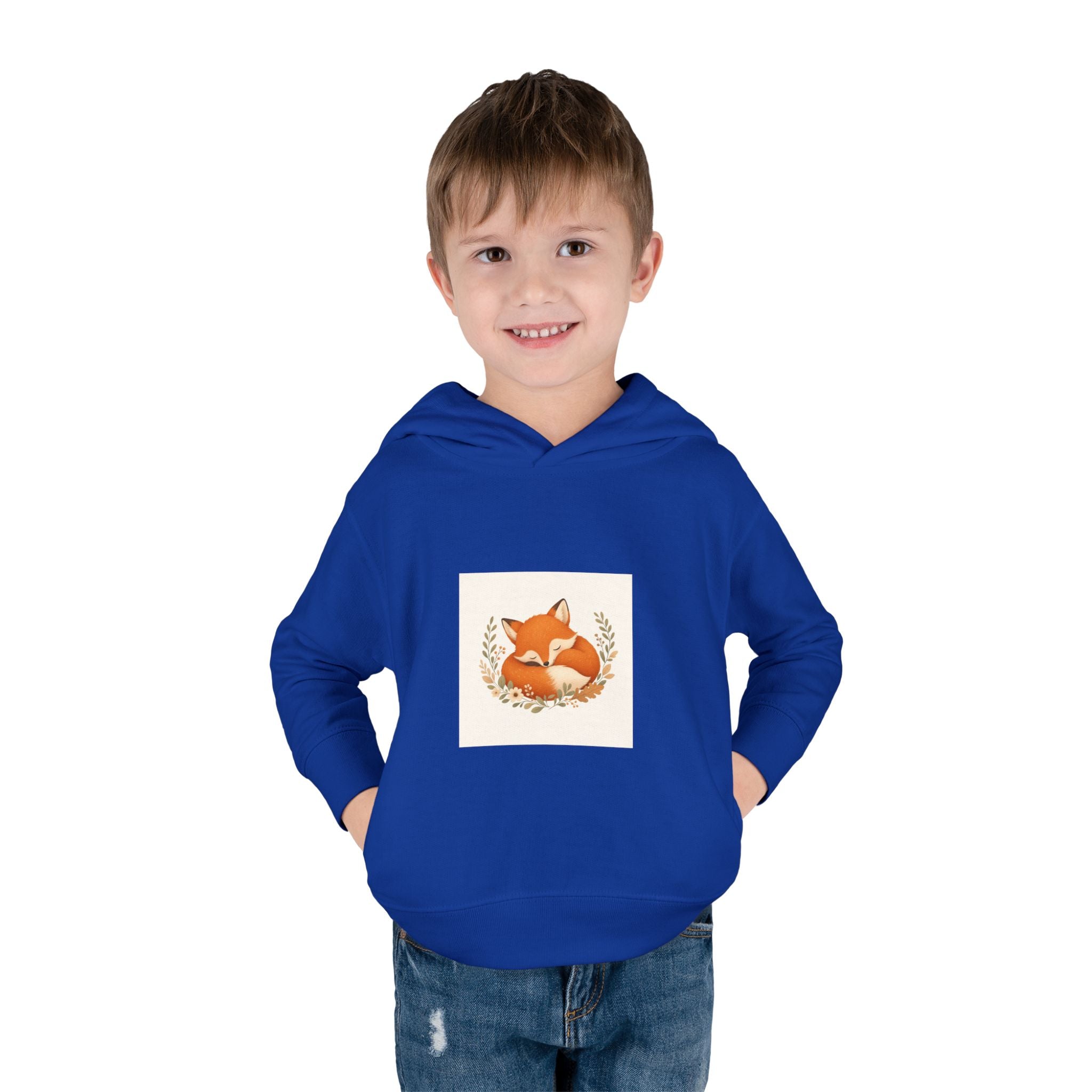 Clever Fox Toddler Hoodie — Nureli Kids