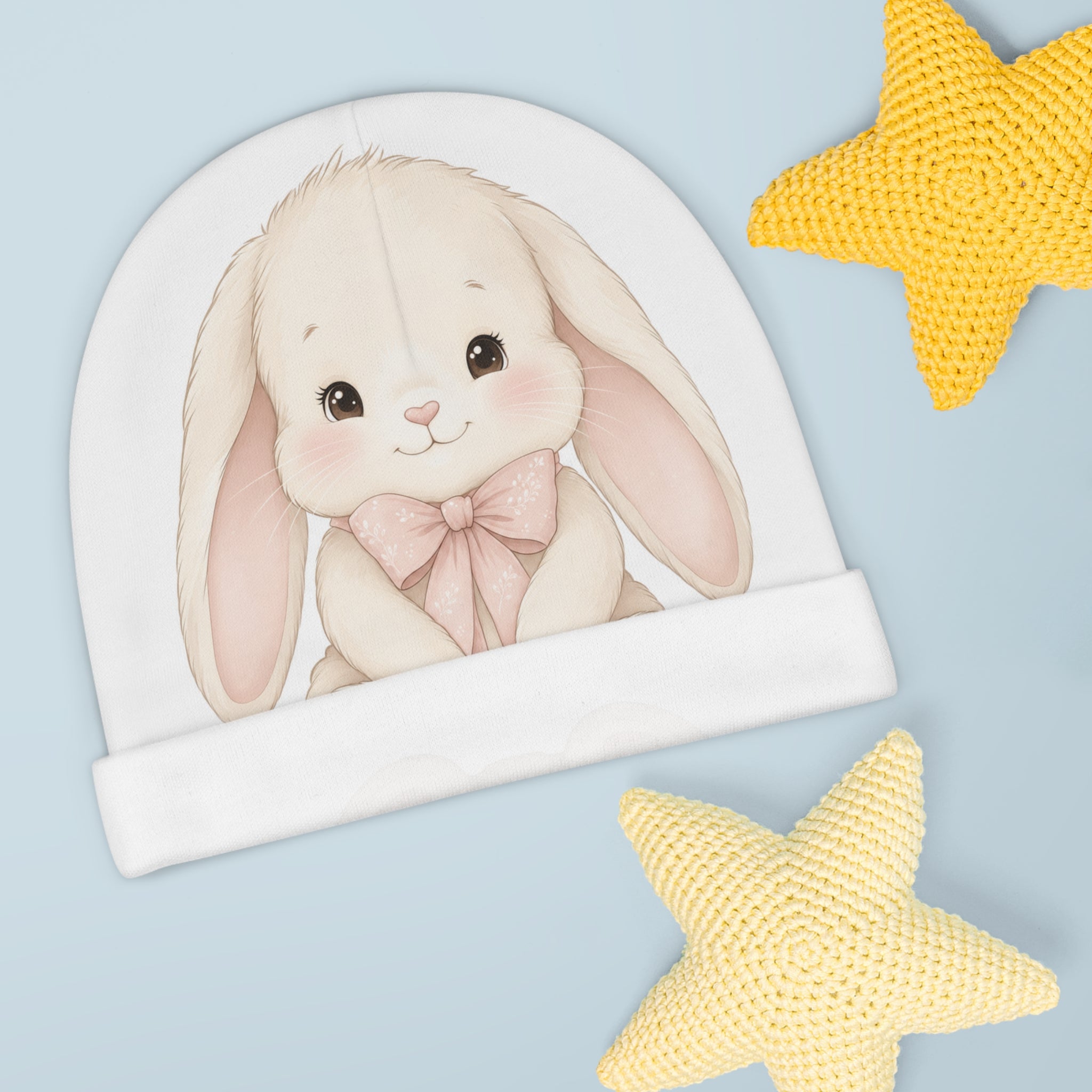 Snuggle Bunny Baby Beanie — Nureli Kids