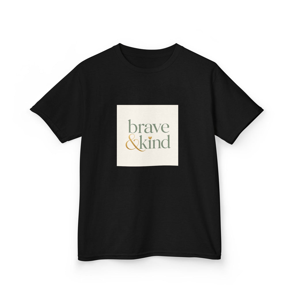 Brave And Kind Kids T-Shirt - Nureli Kids