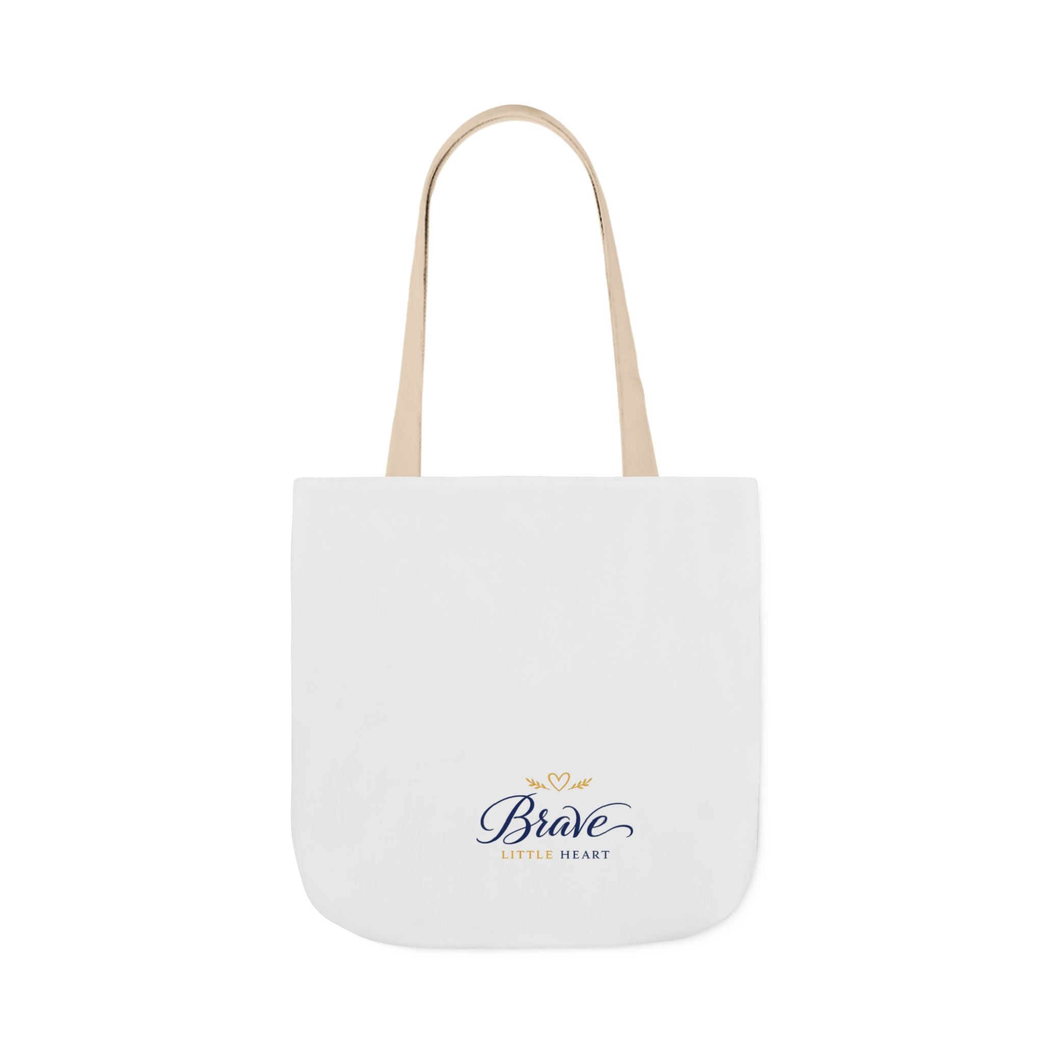Brave Little Heart canvas tote bag from the Nureli collection, view 11