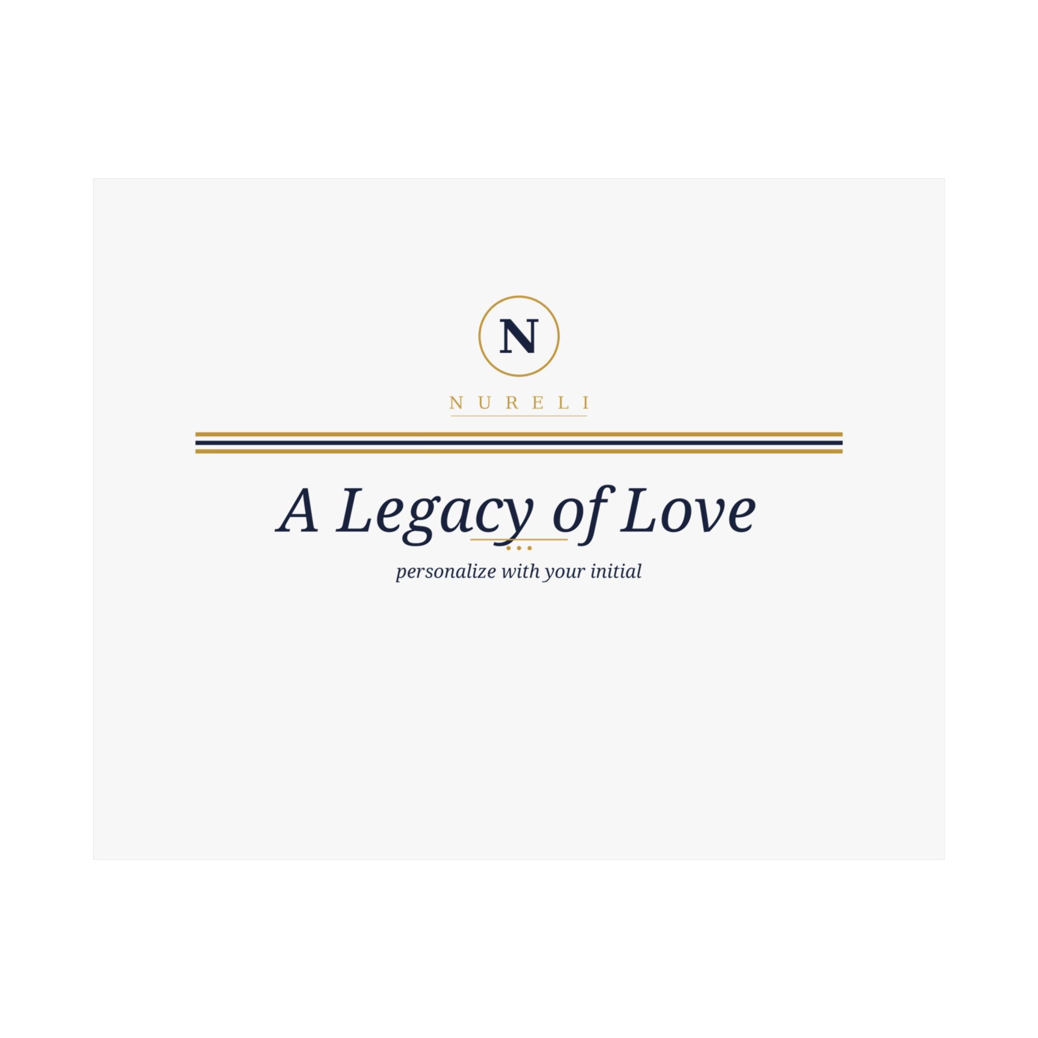 Monogram Legacy Ring Art Print