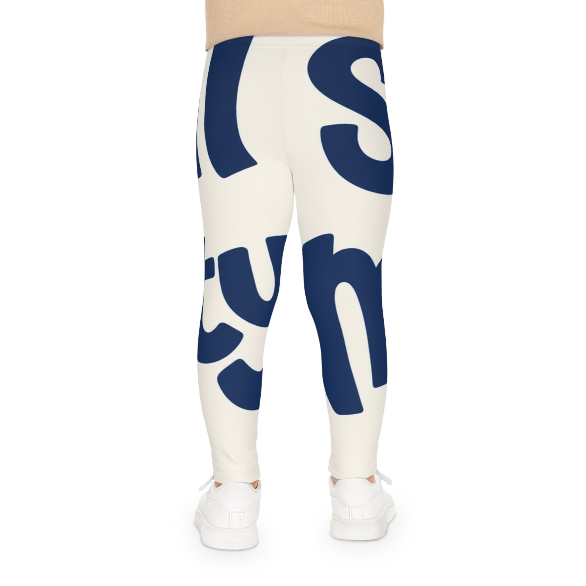 Small But Mighty Kids Leggings from the Nureli collection, view 4